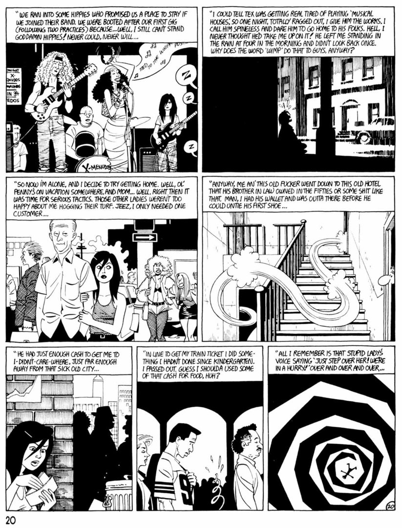 Read online Love and Rockets (1982) comic -  Issue #30 - 23