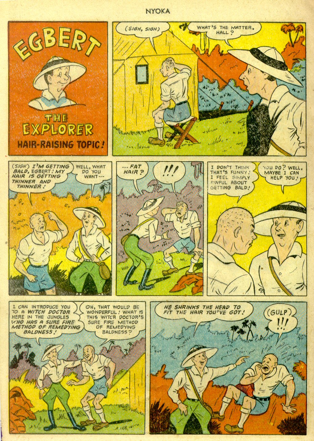 Read online Nyoka the Jungle Girl (1945) comic -  Issue #68 - 27