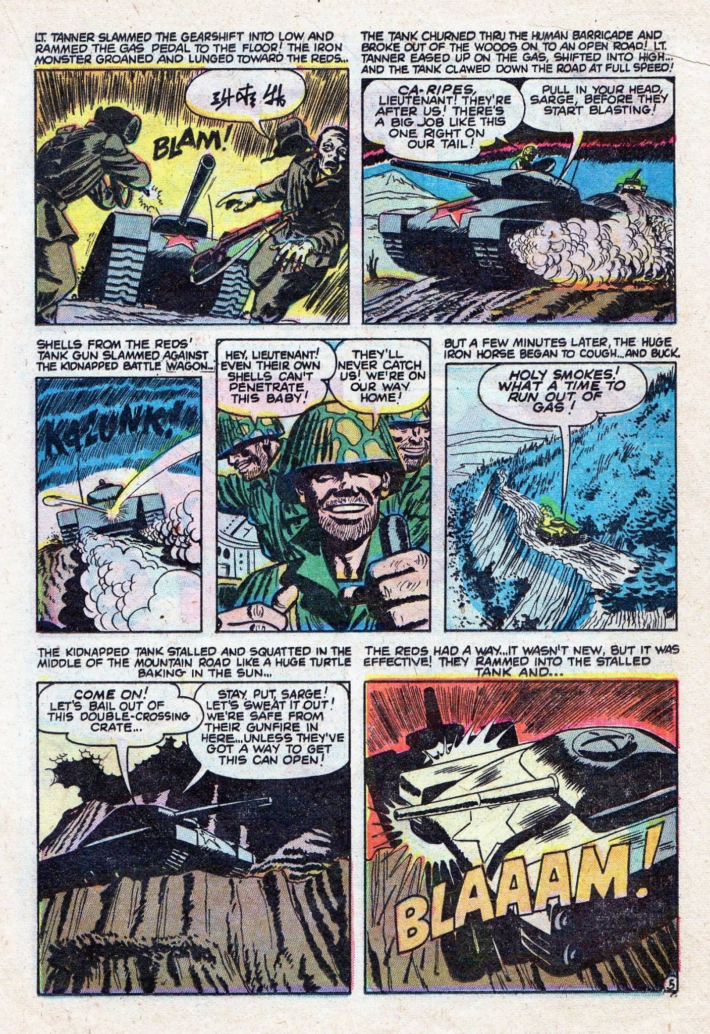 Read online Combat (1952) comic -  Issue #3 - 17