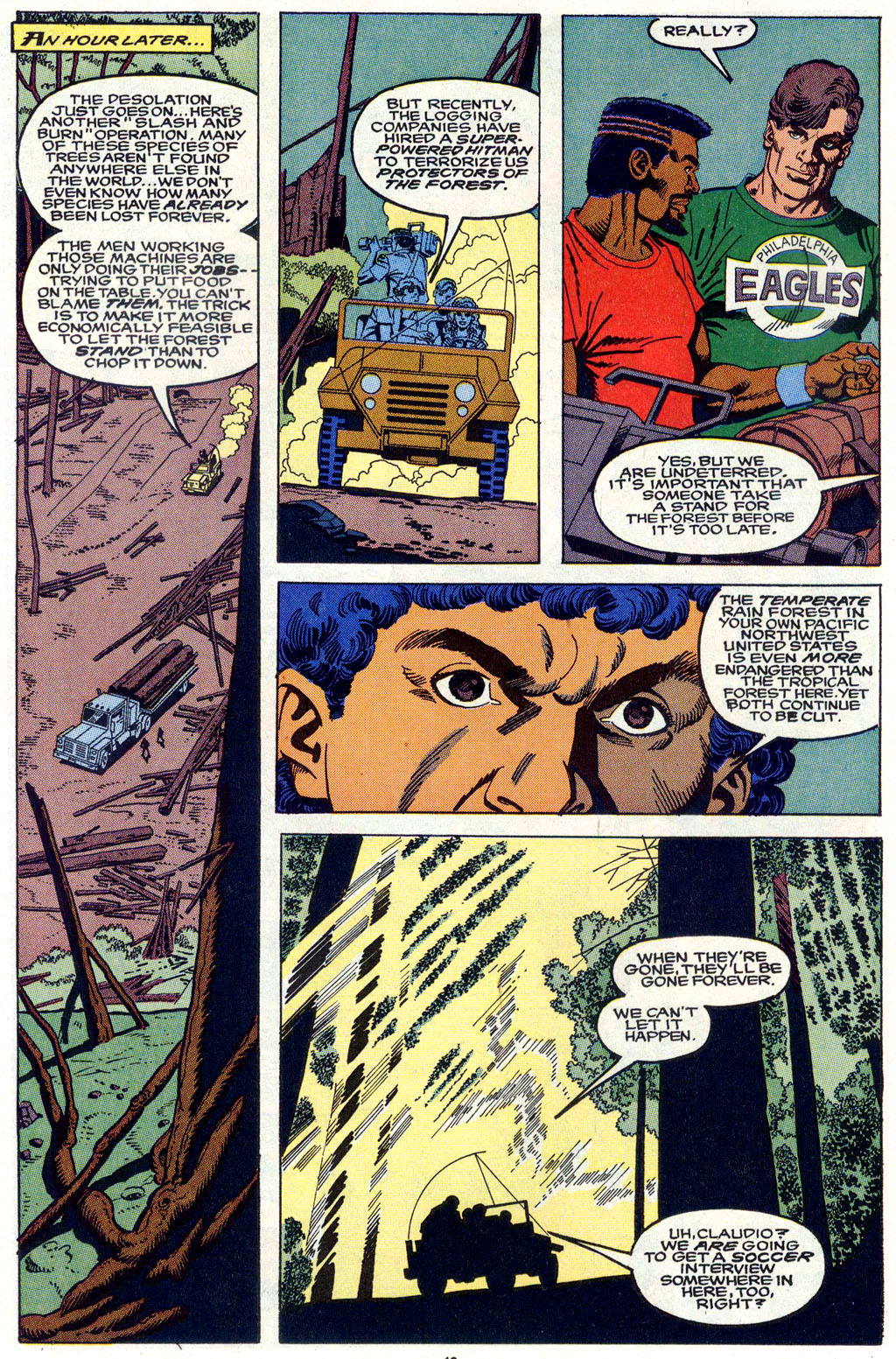 Read online NFL SuperPro comic -  Issue #7 - 13