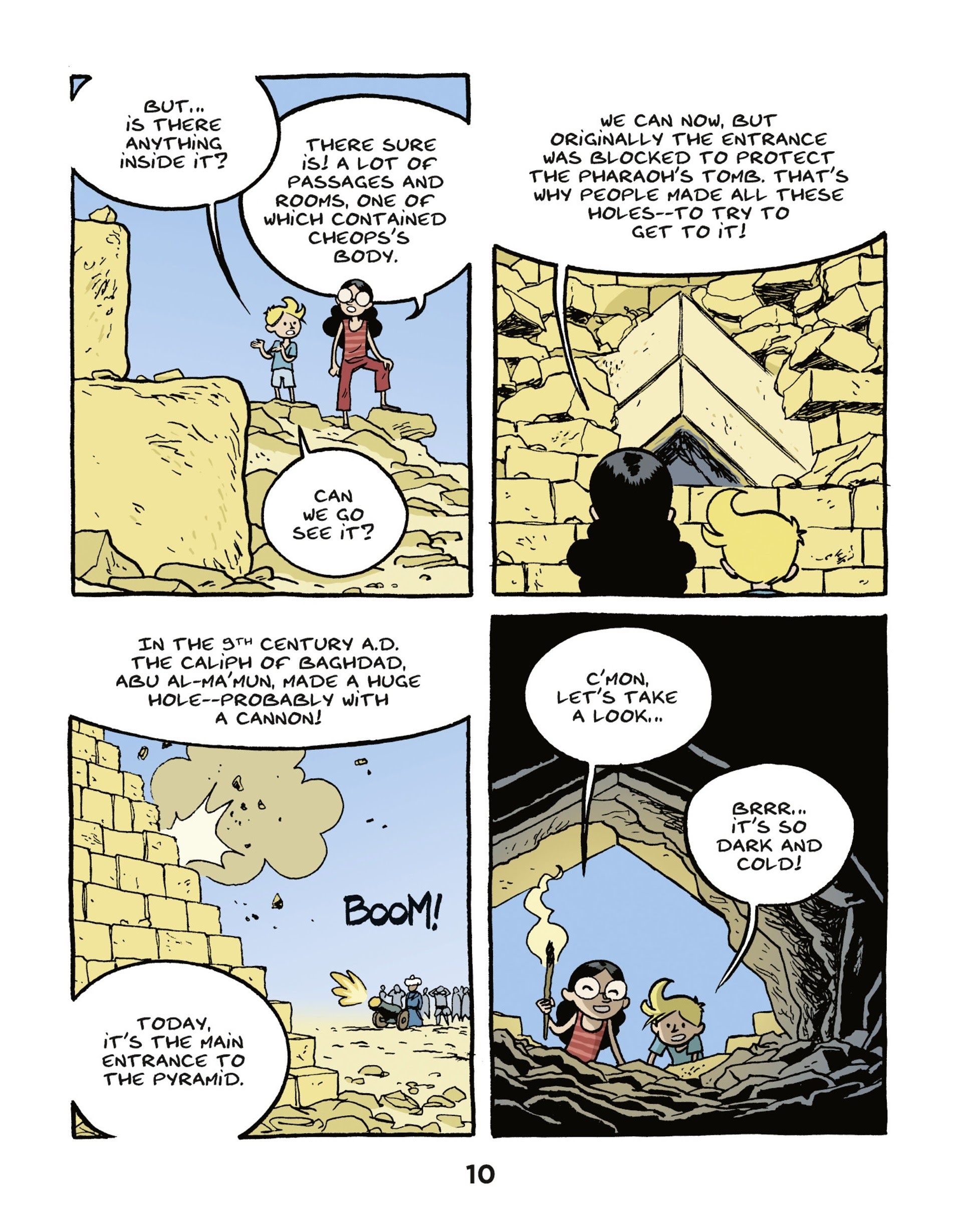 Read online On The History Trail With Ariane & Nino comic -  Issue #2 - 10