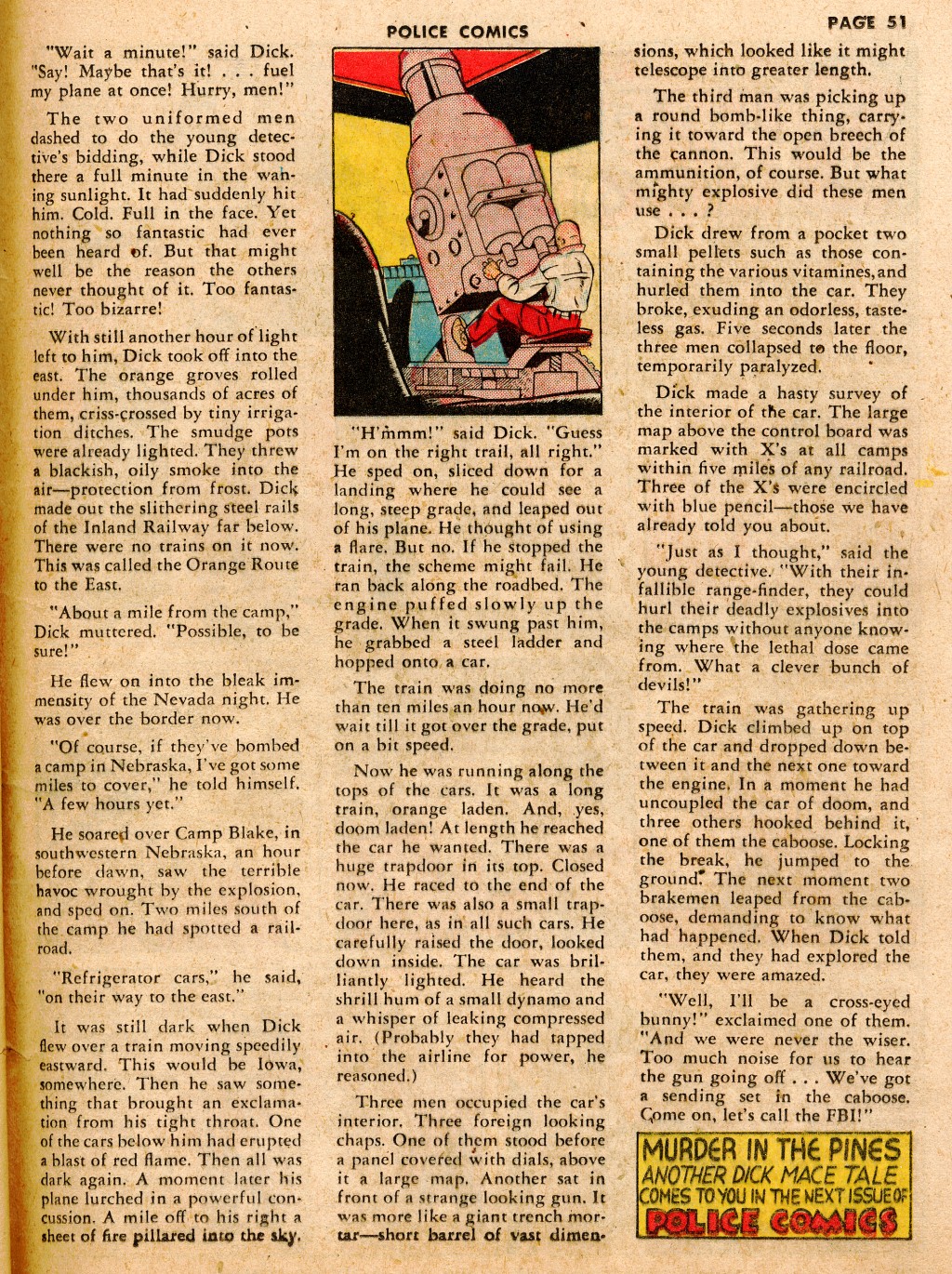 Read online Police Comics comic -  Issue #9 - 60