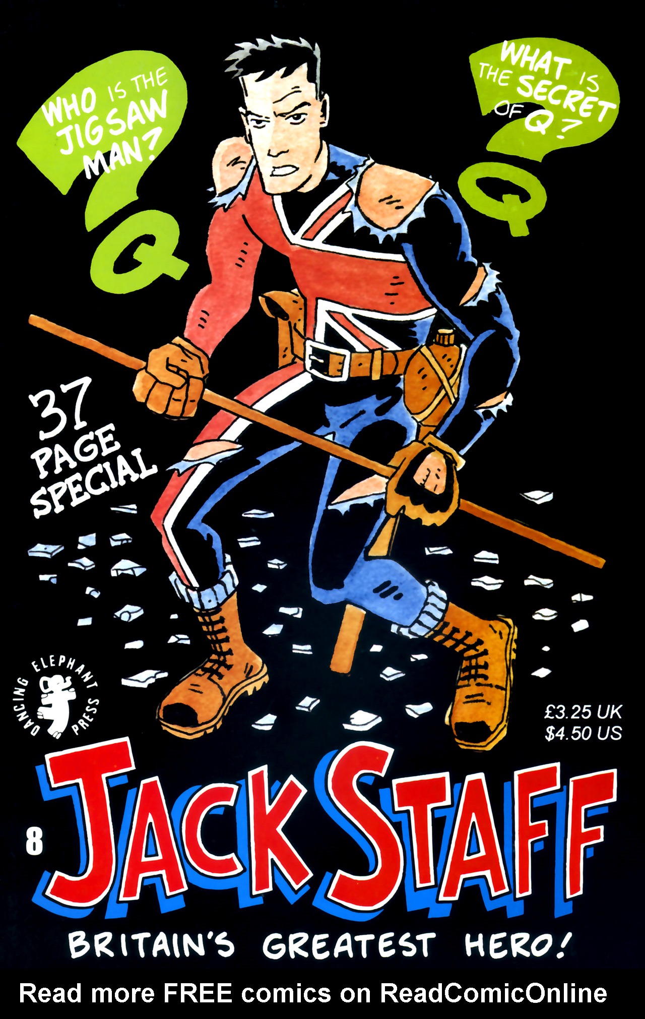 Read online Jack Staff comic -  Issue #8 - 1