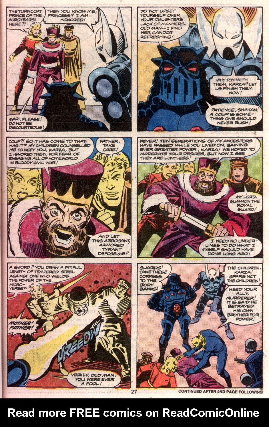 Read online Micronauts (1979) comic -  Issue # _Annual 1 - 21
