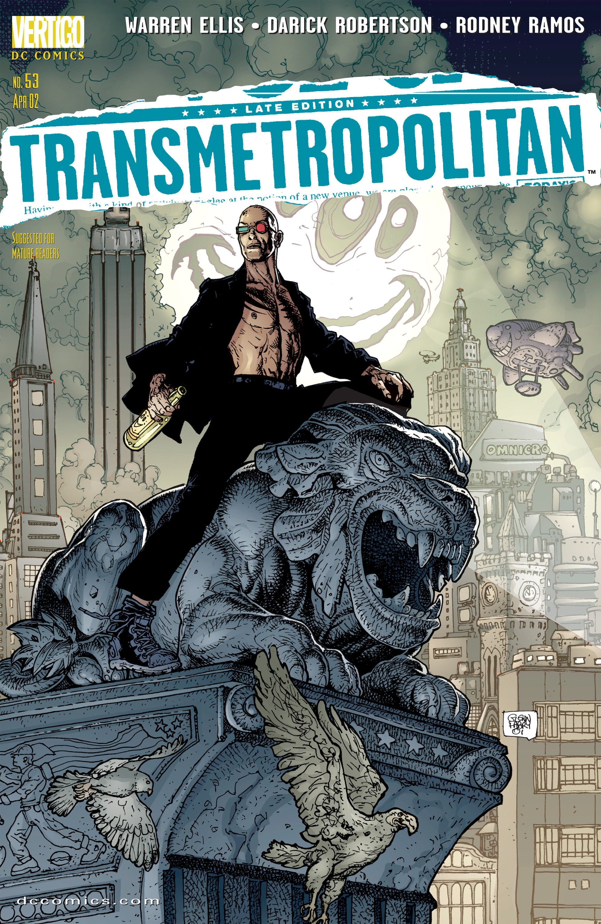 Read online Transmetropolitan comic -  Issue #53 - 1