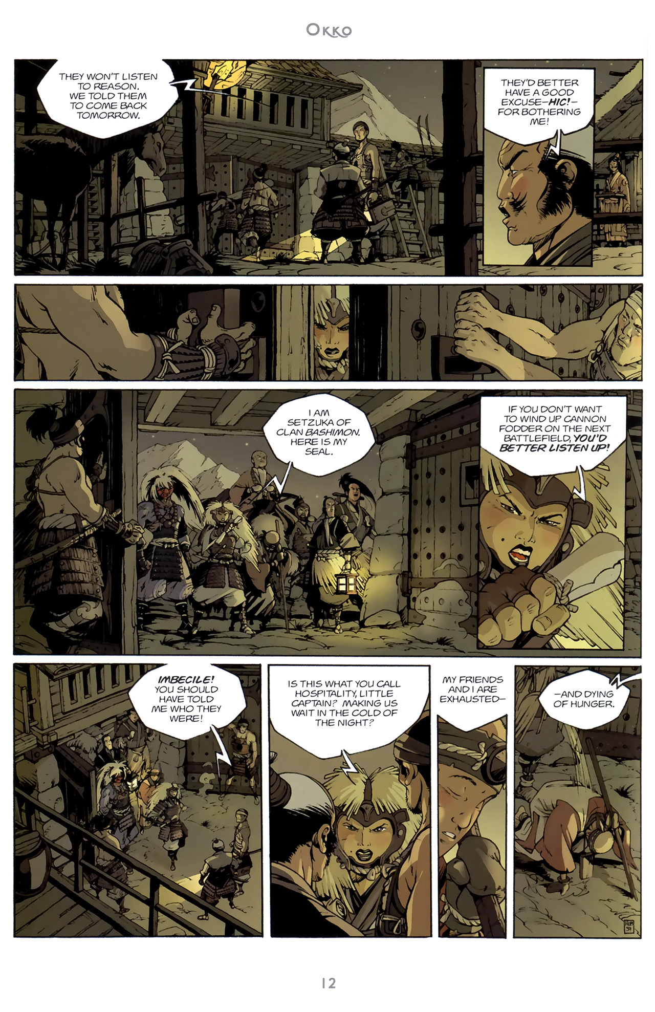 Read online Okko: The Cycle of Earth comic -  Issue #4 - 12