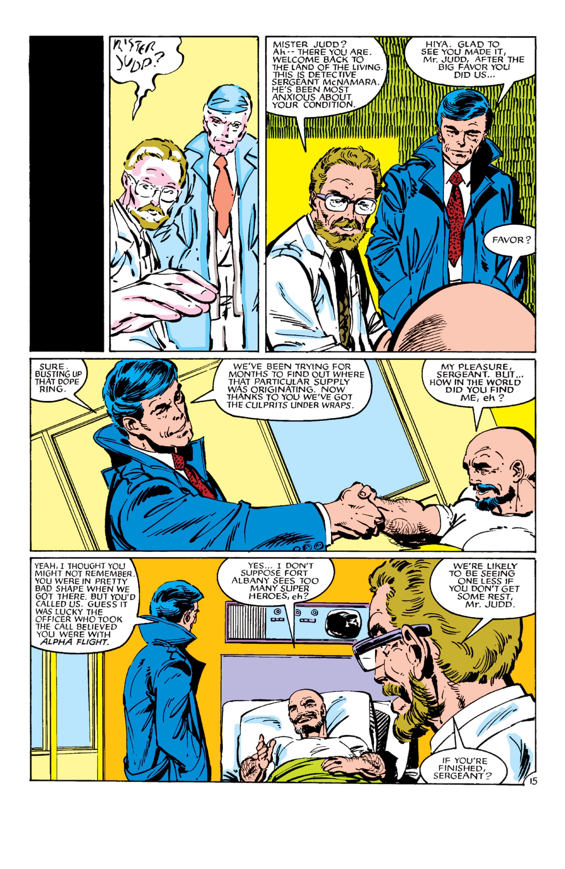 Read online Alpha Flight (1983) comic -  Issue #5 - 16