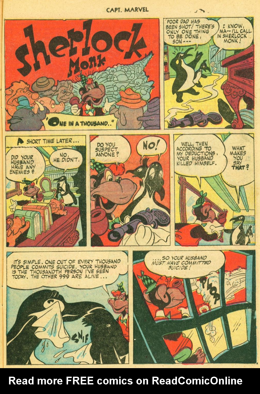 Read online Captain Marvel Adventures comic -  Issue #84 - 49