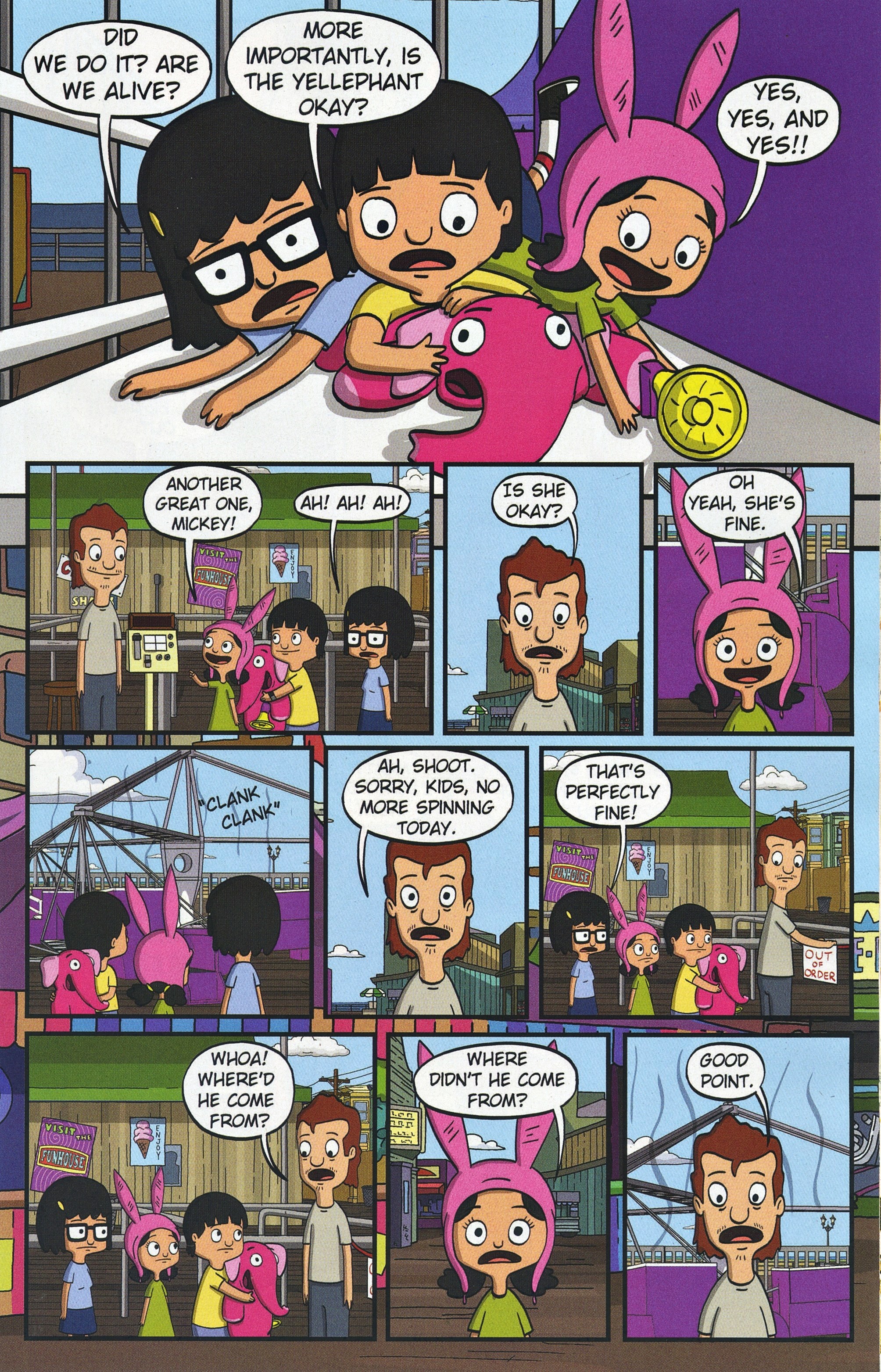 Read online Free Comic Book Day 2019 comic -  Issue # Bob's Burgers - 15