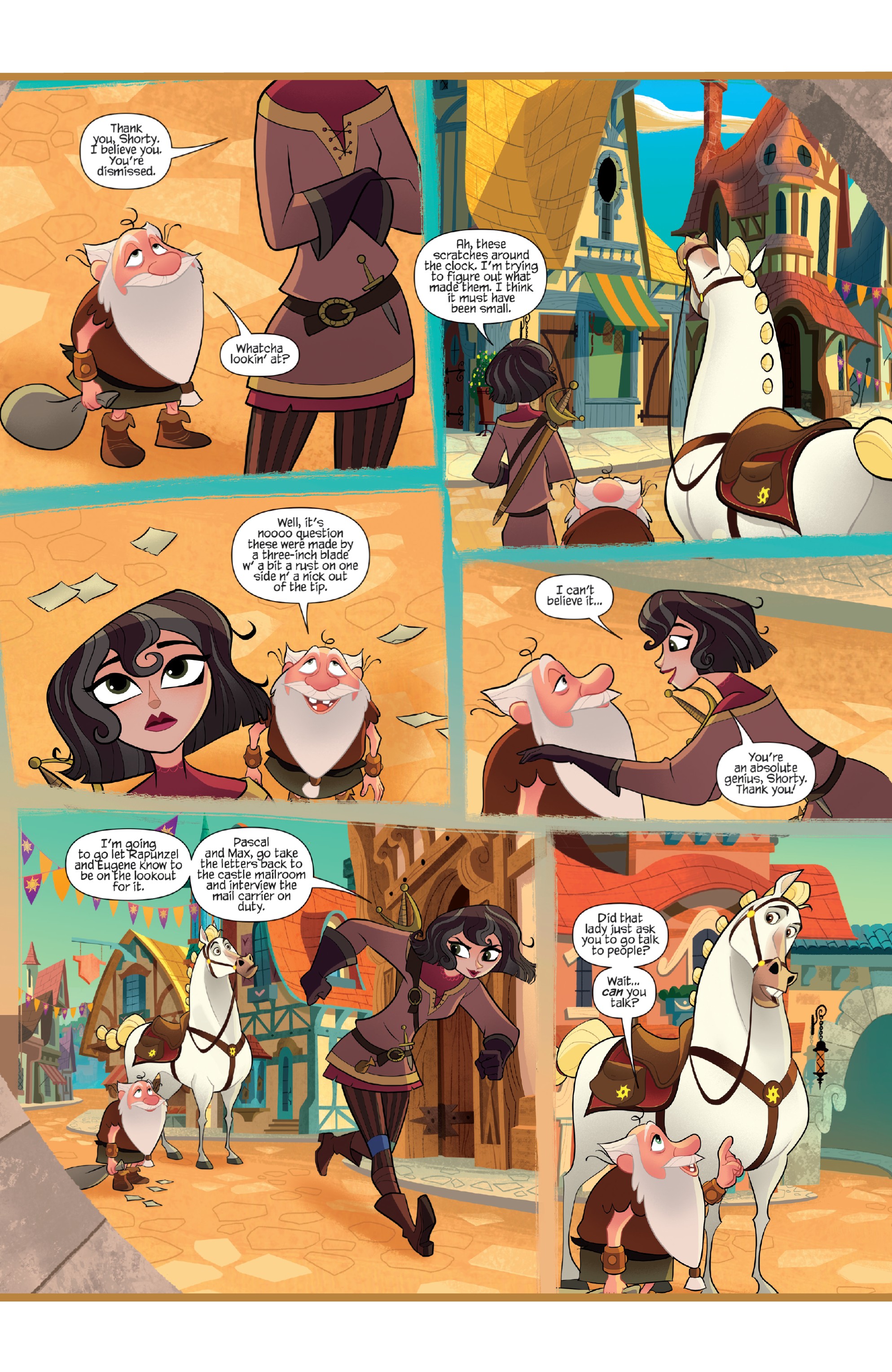 Read online Tangled: The Series: Hair and Now comic -  Issue #1 - 12