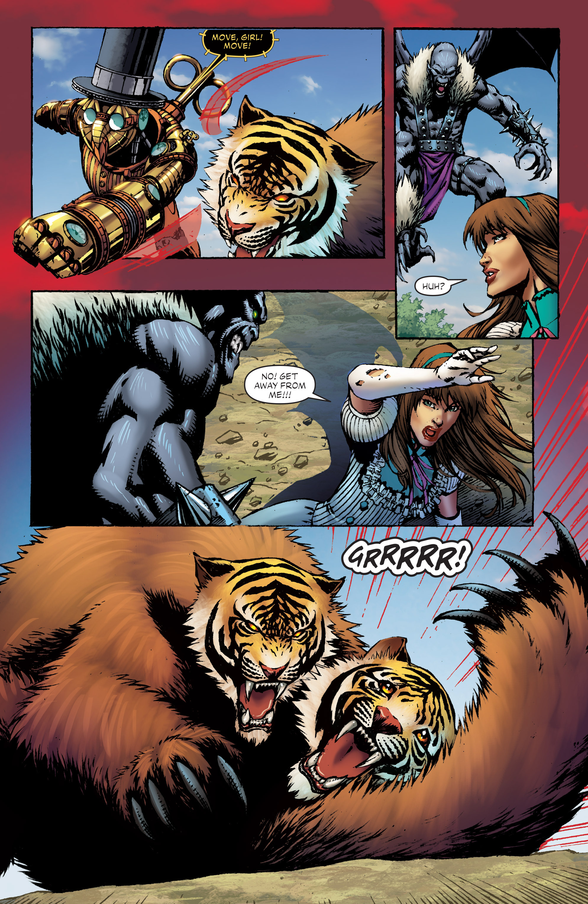 Read online Legends of Oz: Tik-Tok and the Kalidah comic -  Issue #3 - 11
