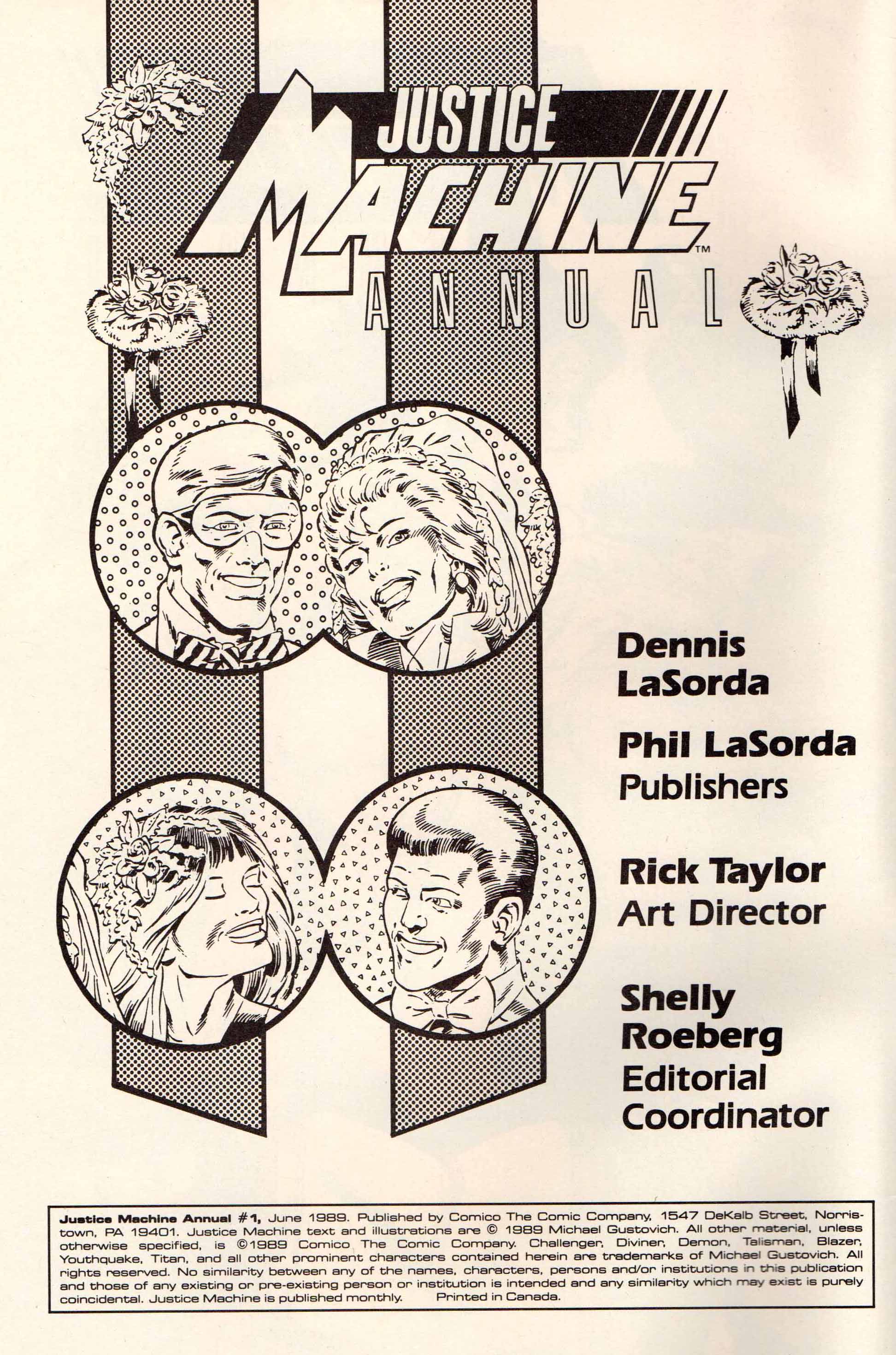 Read online Justice Machine comic -  Issue # Annual 1 - 2