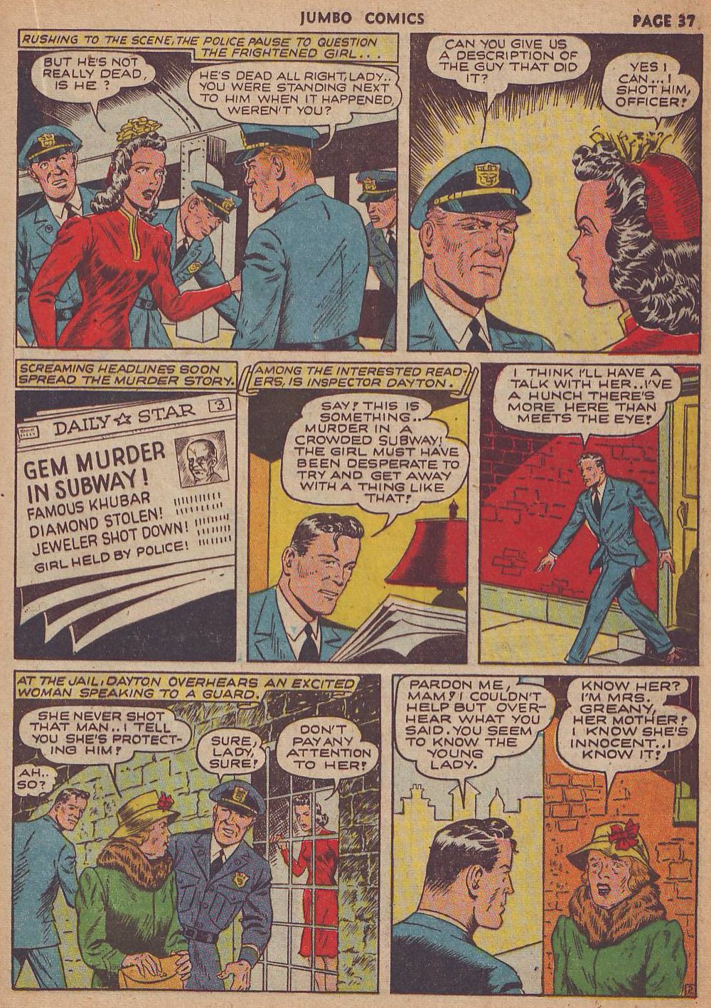 Read online Jumbo Comics comic -  Issue #39 - 38