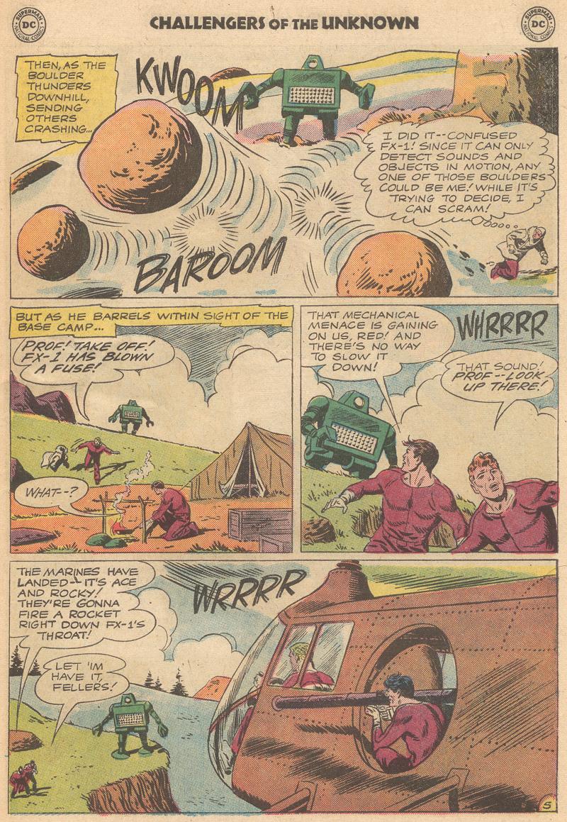 Read online Challengers of the Unknown (1958) comic -  Issue #28 - 7