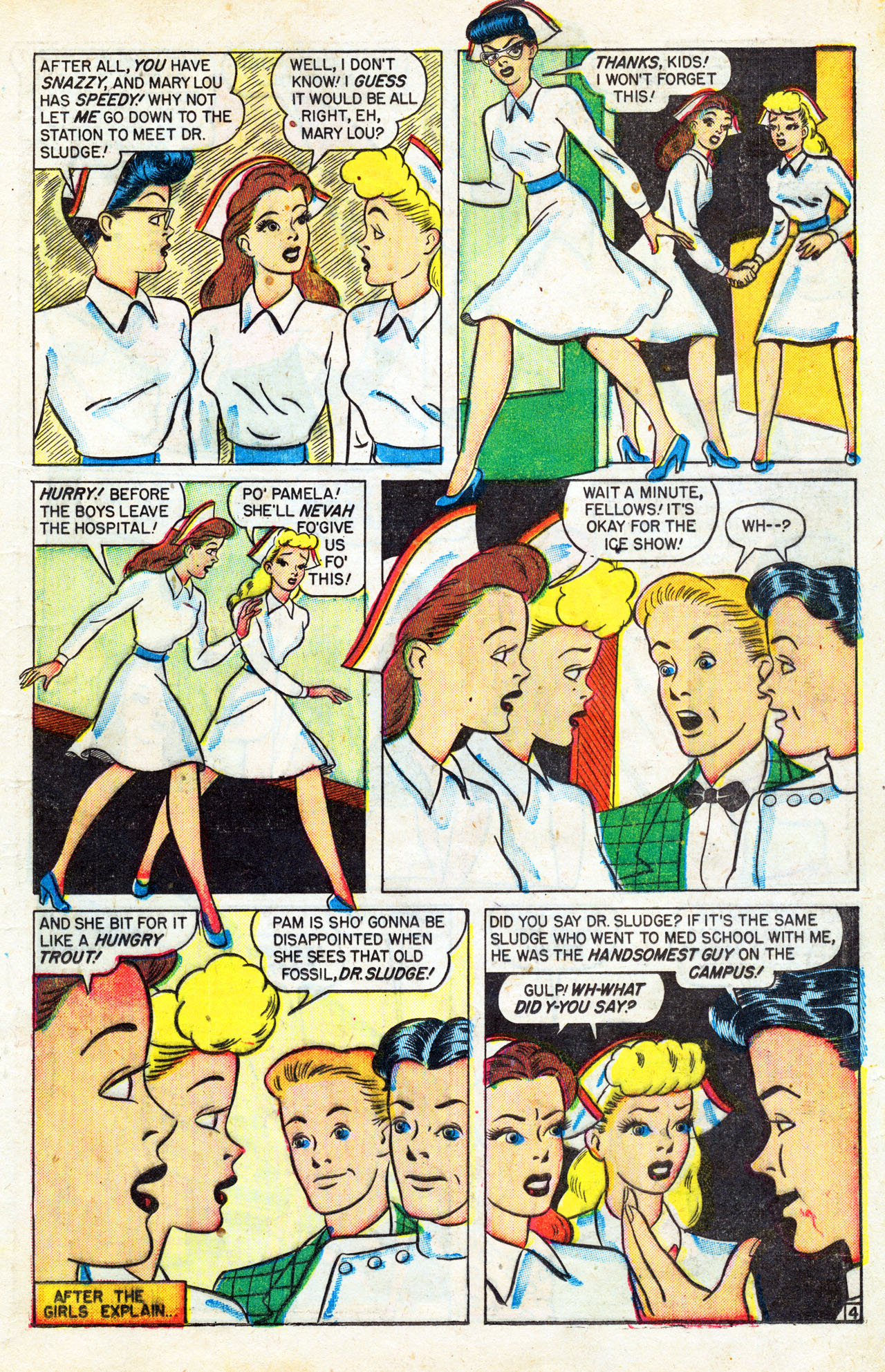 Read online Nellie The Nurse (1945) comic -  Issue #16 - 23