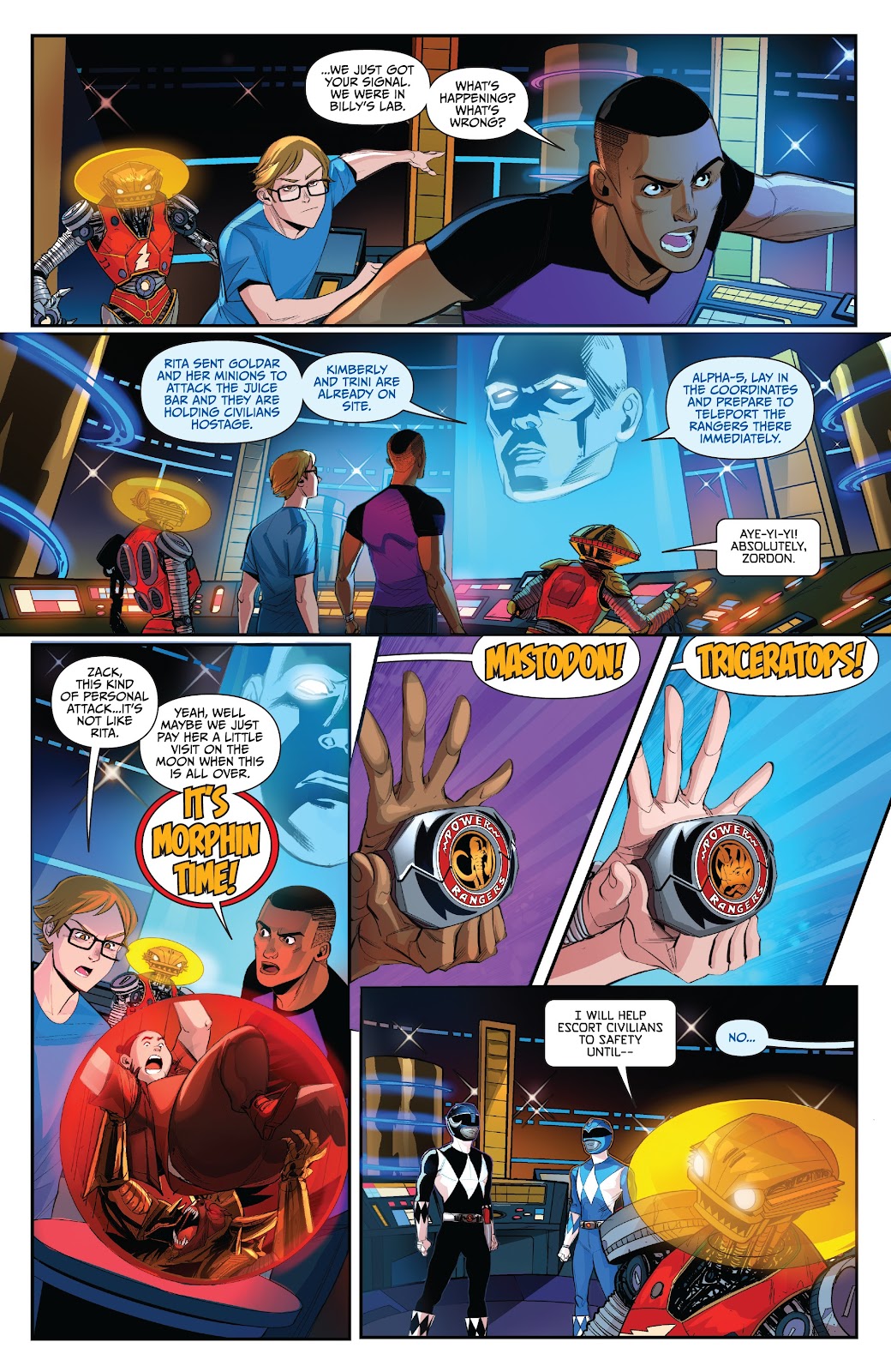 Saban's Go Go Power Rangers issue 20 - Page 10