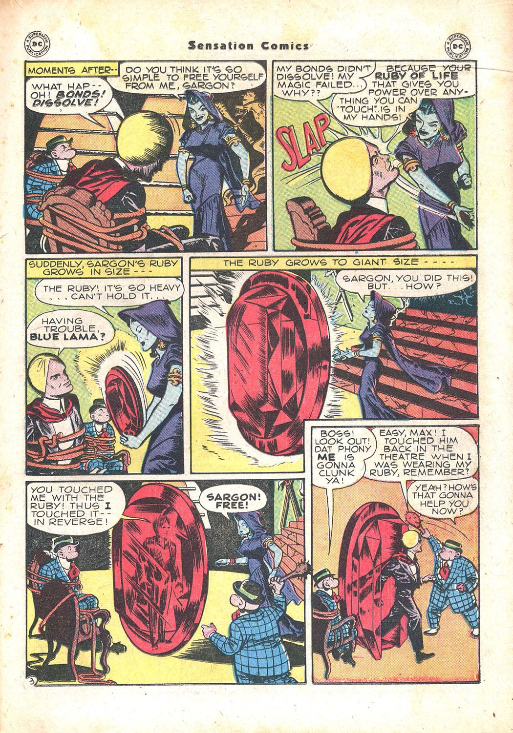 Read online Sensation (Mystery) Comics comic -  Issue #71 - 27