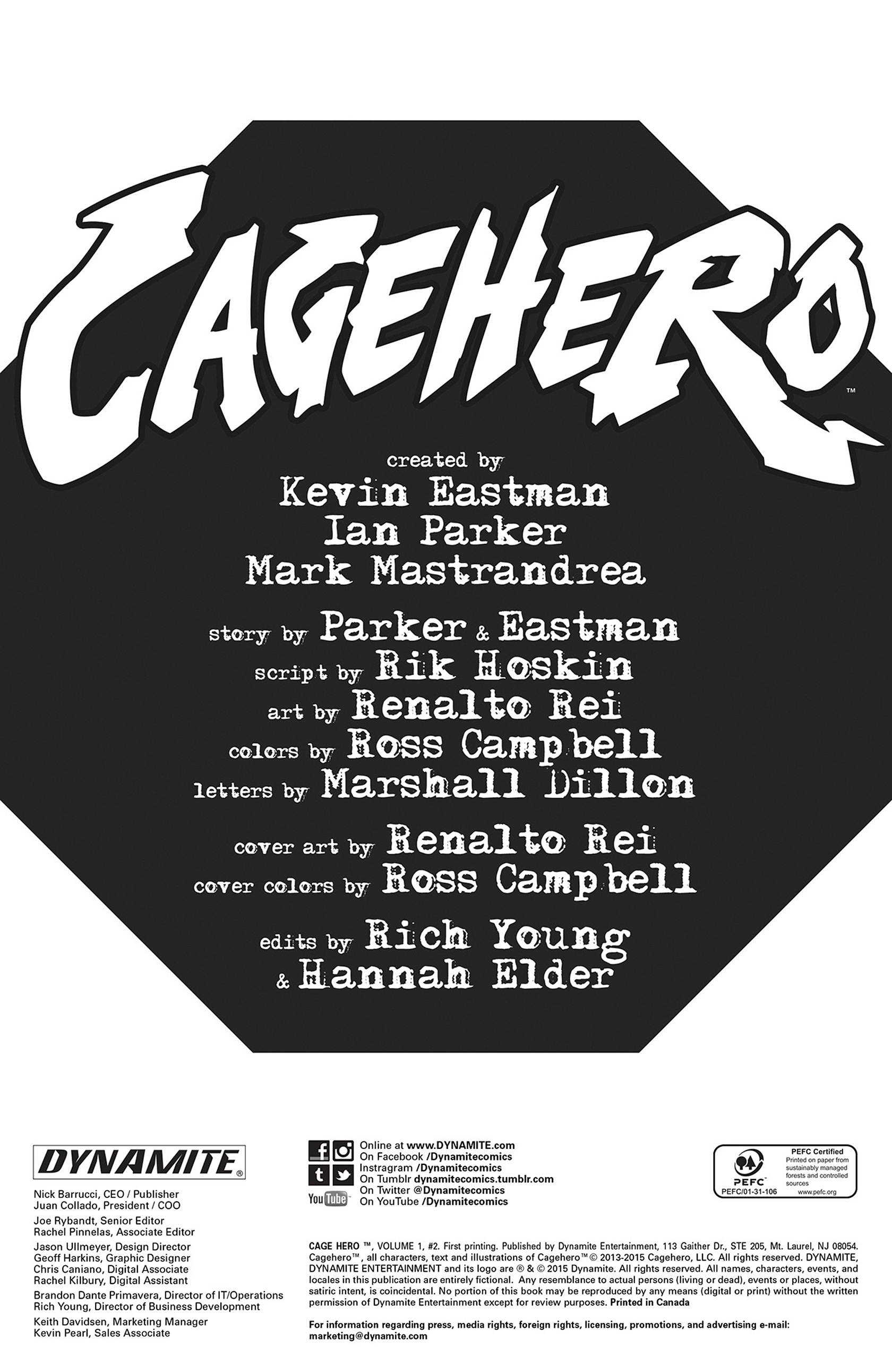 Read online Cage Hero comic -  Issue #2 - 2