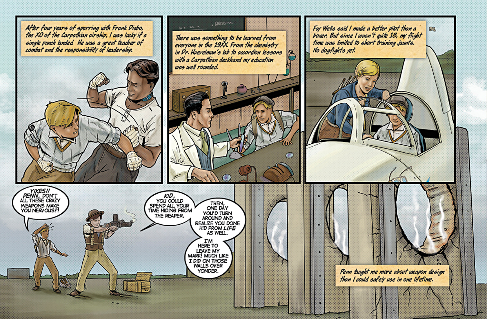 Read online The Adventures of the 19XX comic -  Issue #3 - 17