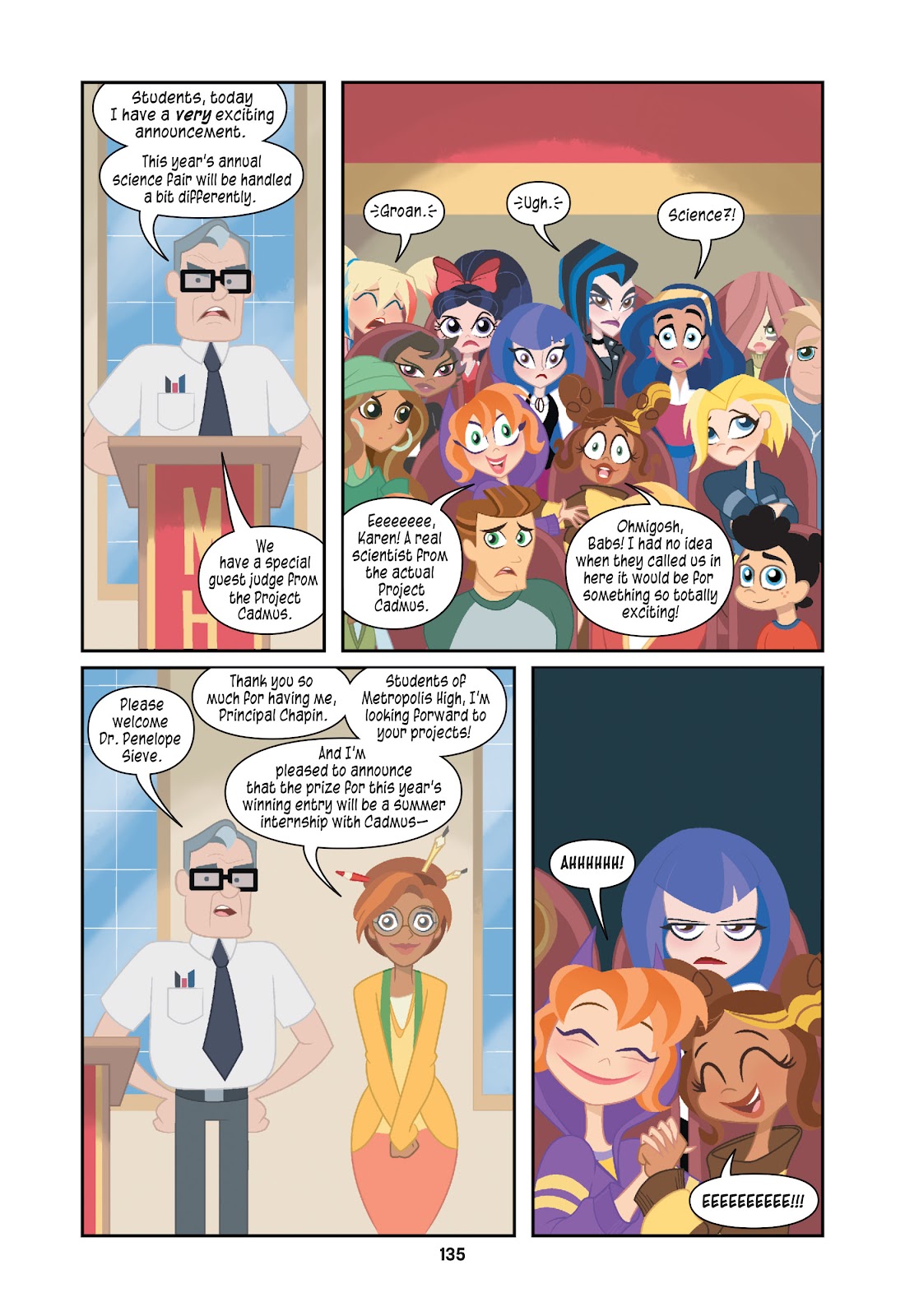 DC Super Hero Girls: Powerless issue TPB - Page 134