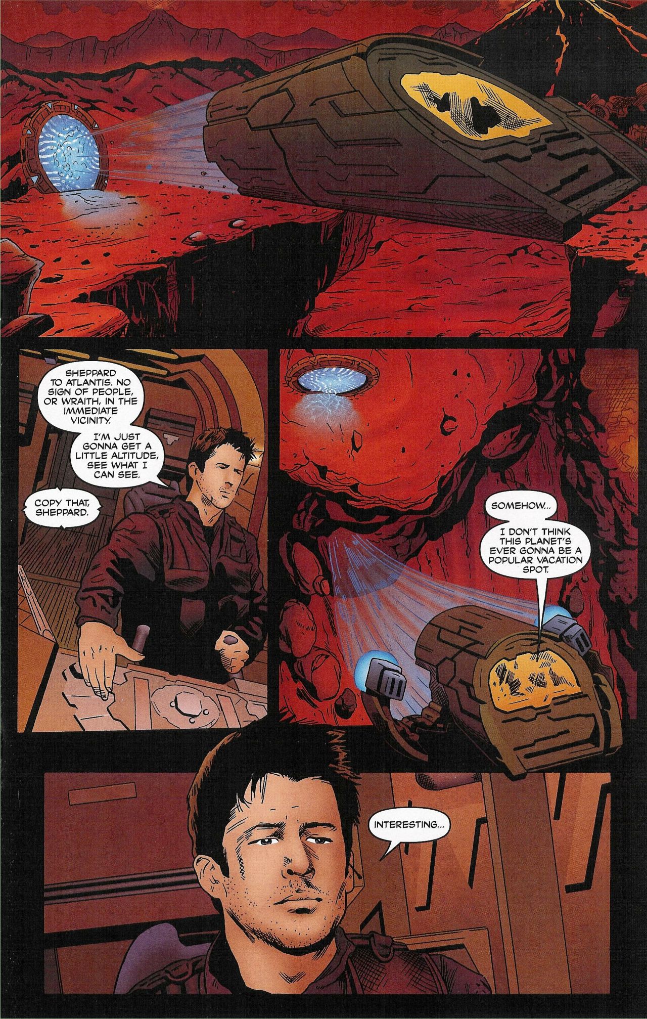Read online Stargate Atlantis: Wraithfall comic -  Issue #1 - 20