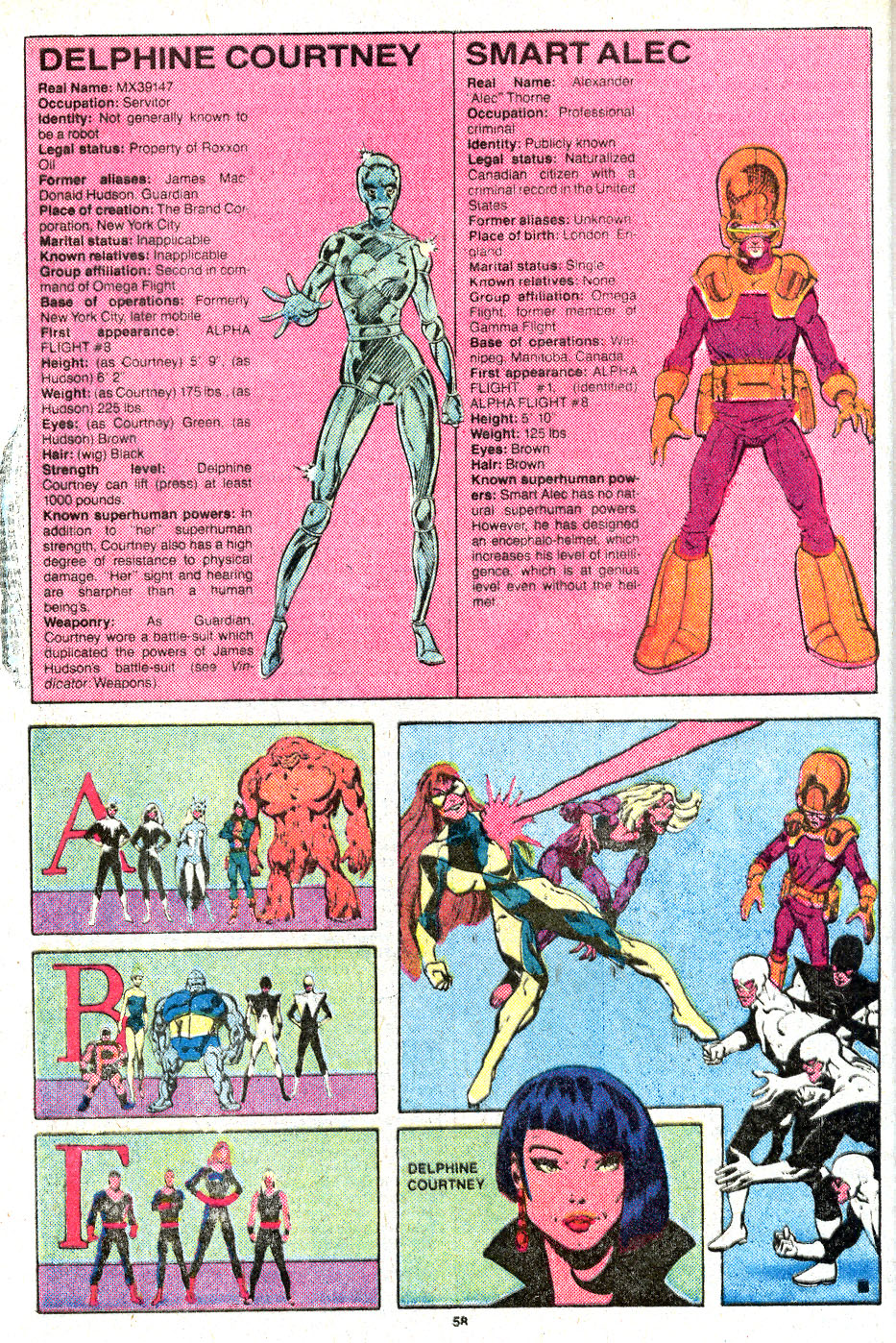 Read online The Official Handbook of the Marvel Universe Deluxe Edition comic -  Issue #9 - 64