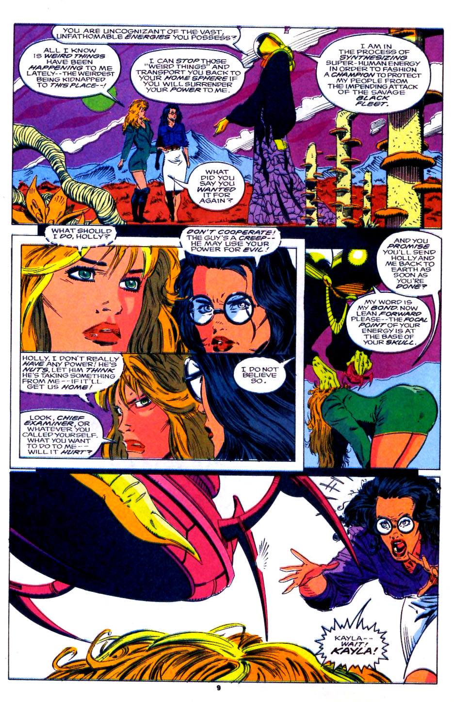 Read online Quasar comic -  Issue #38 - 8