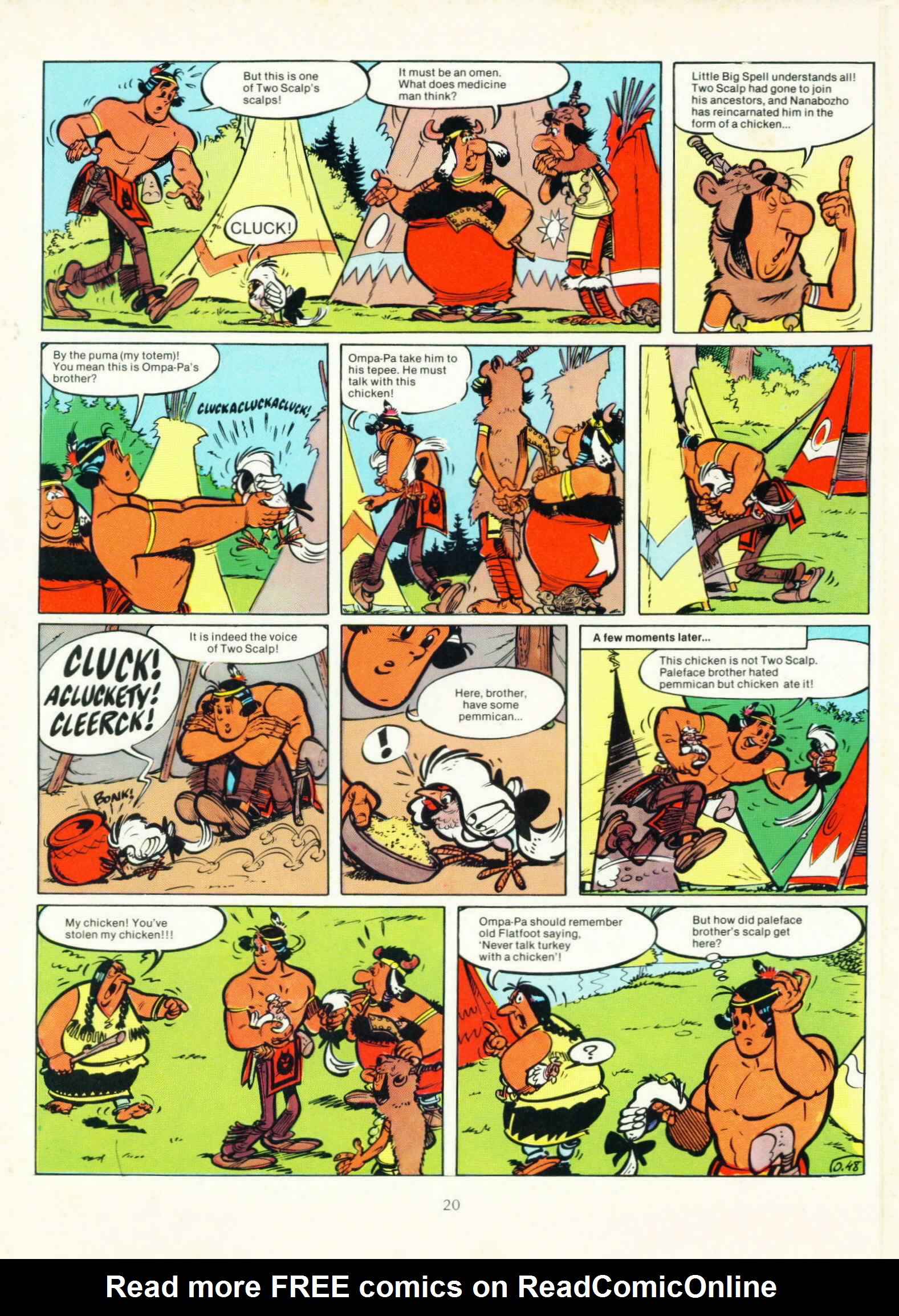 Read online Ompa-pa the Redskin comic -  Issue #2 - 21