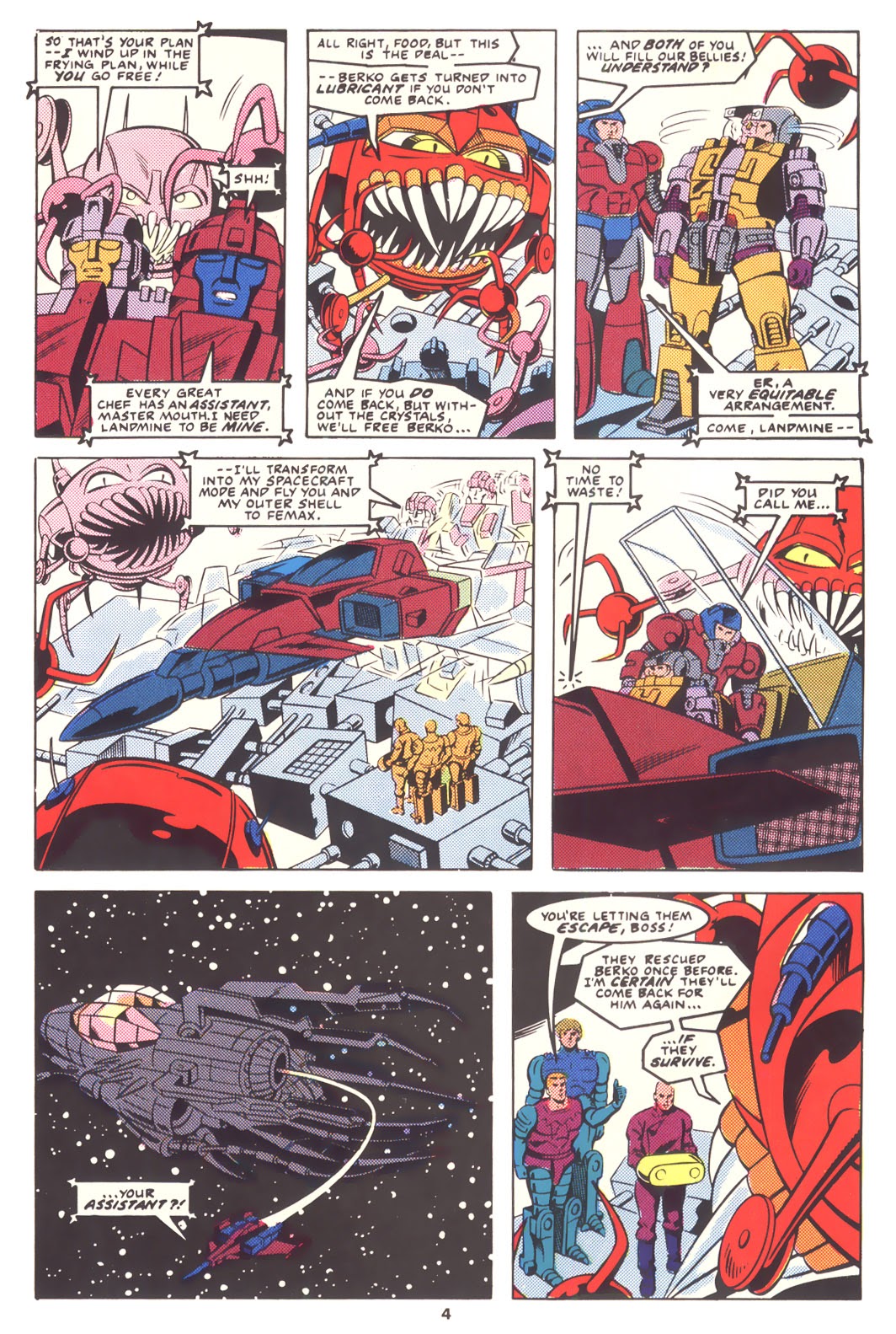 Read online The Transformers (UK) comic -  Issue #218 - 4