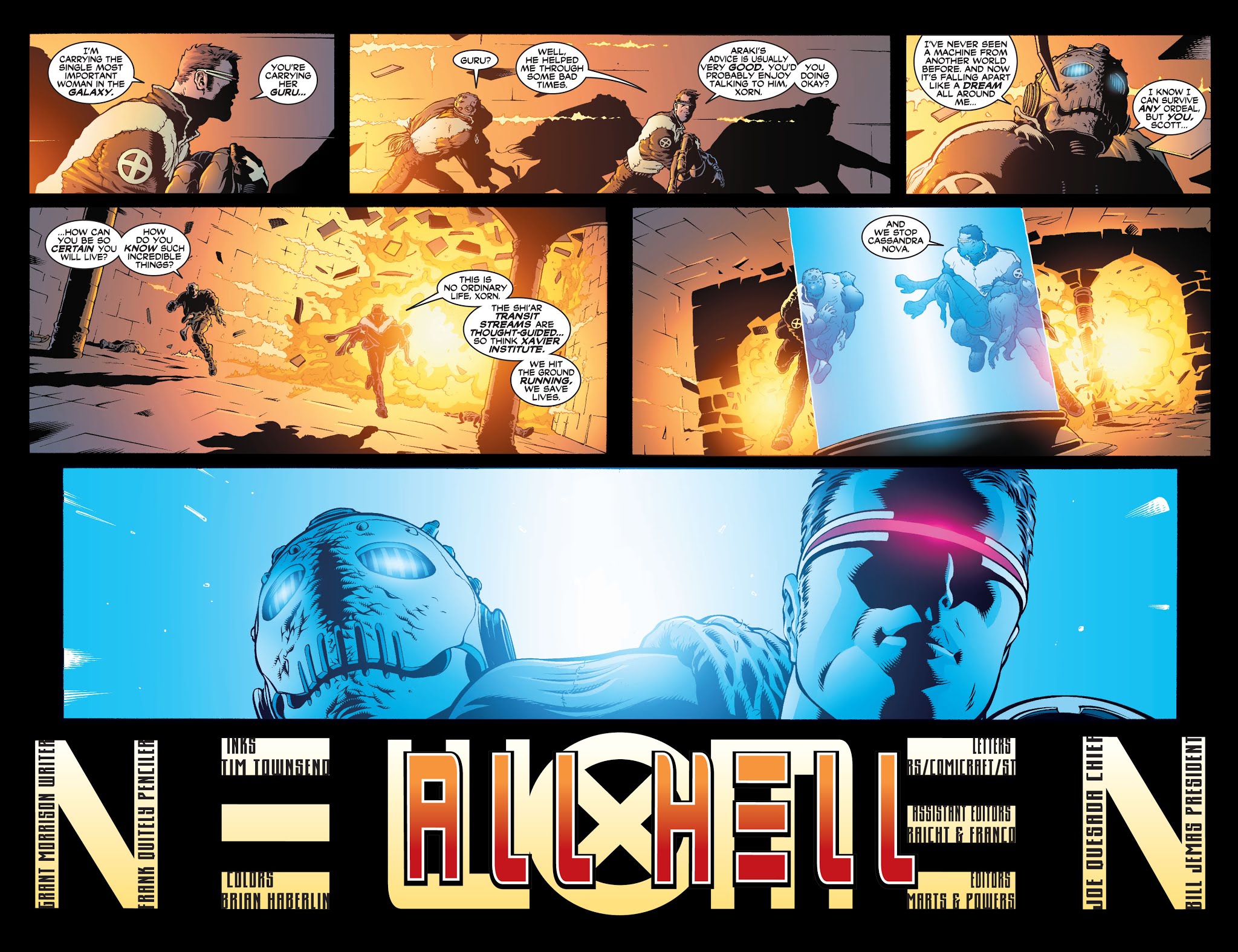 Read online New X-Men (2001) comic -  Issue # _TPB 2 - 191