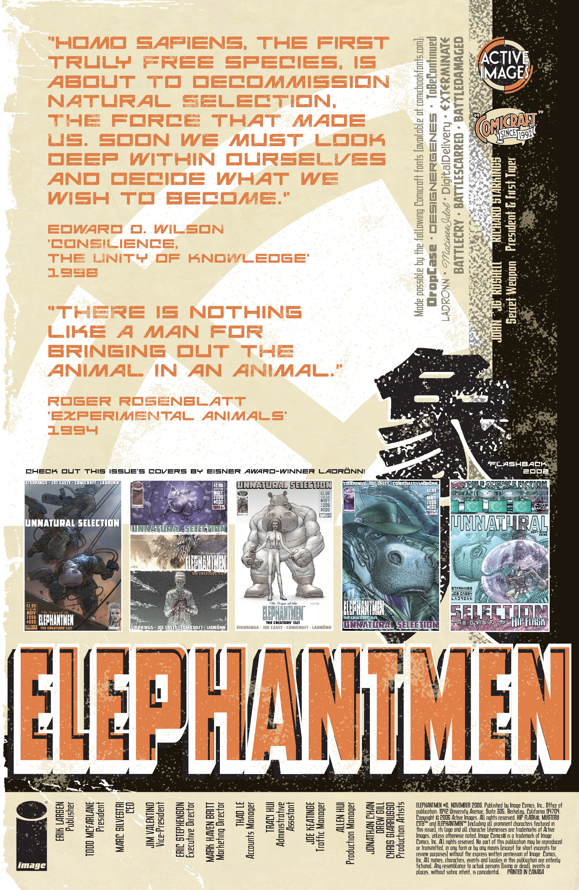 Read online Elephantmen comic -  Issue #4.5 - 5
