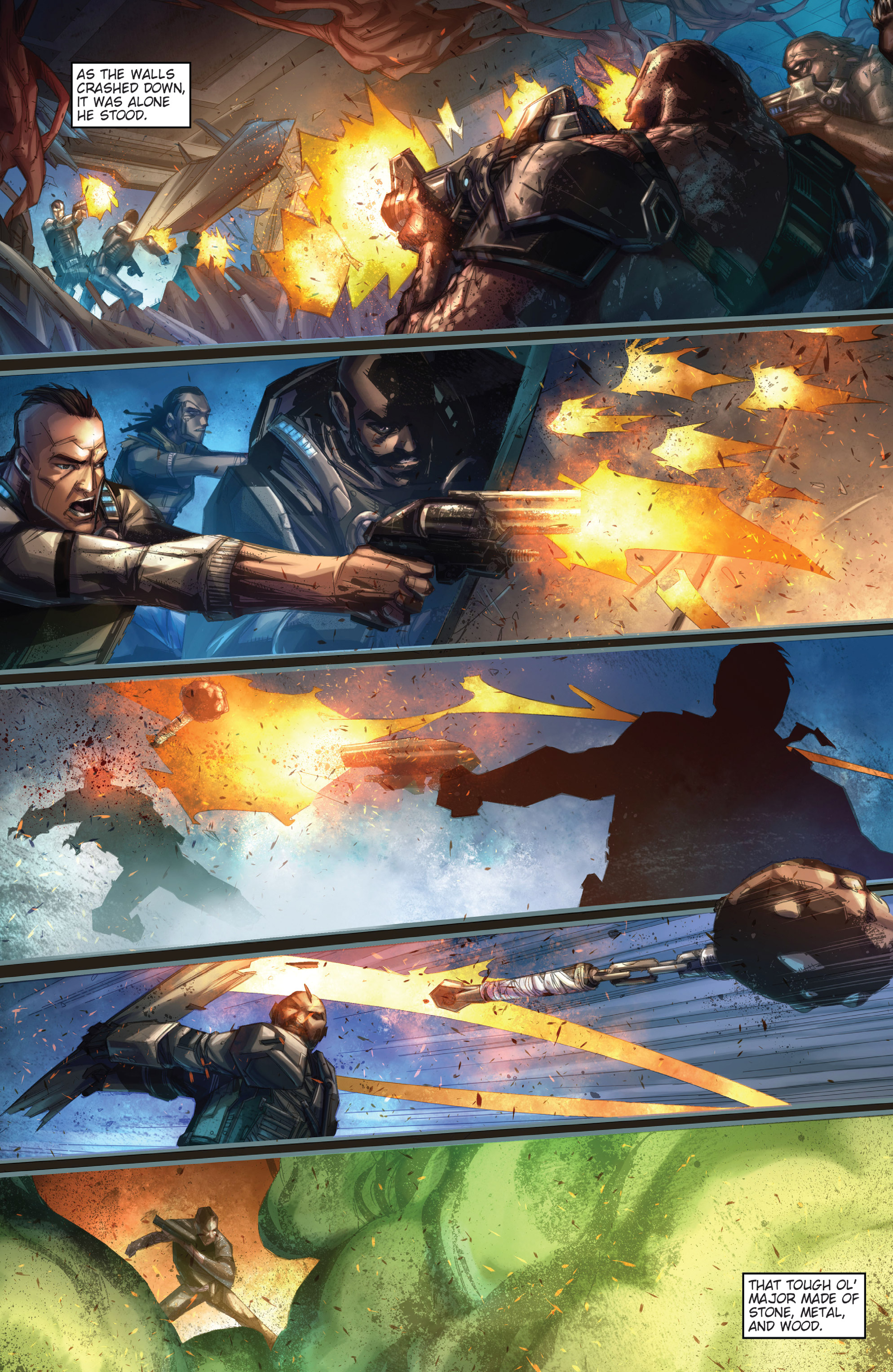 Read online Gears of War: Hivebusters comic -  Issue #4 - 17