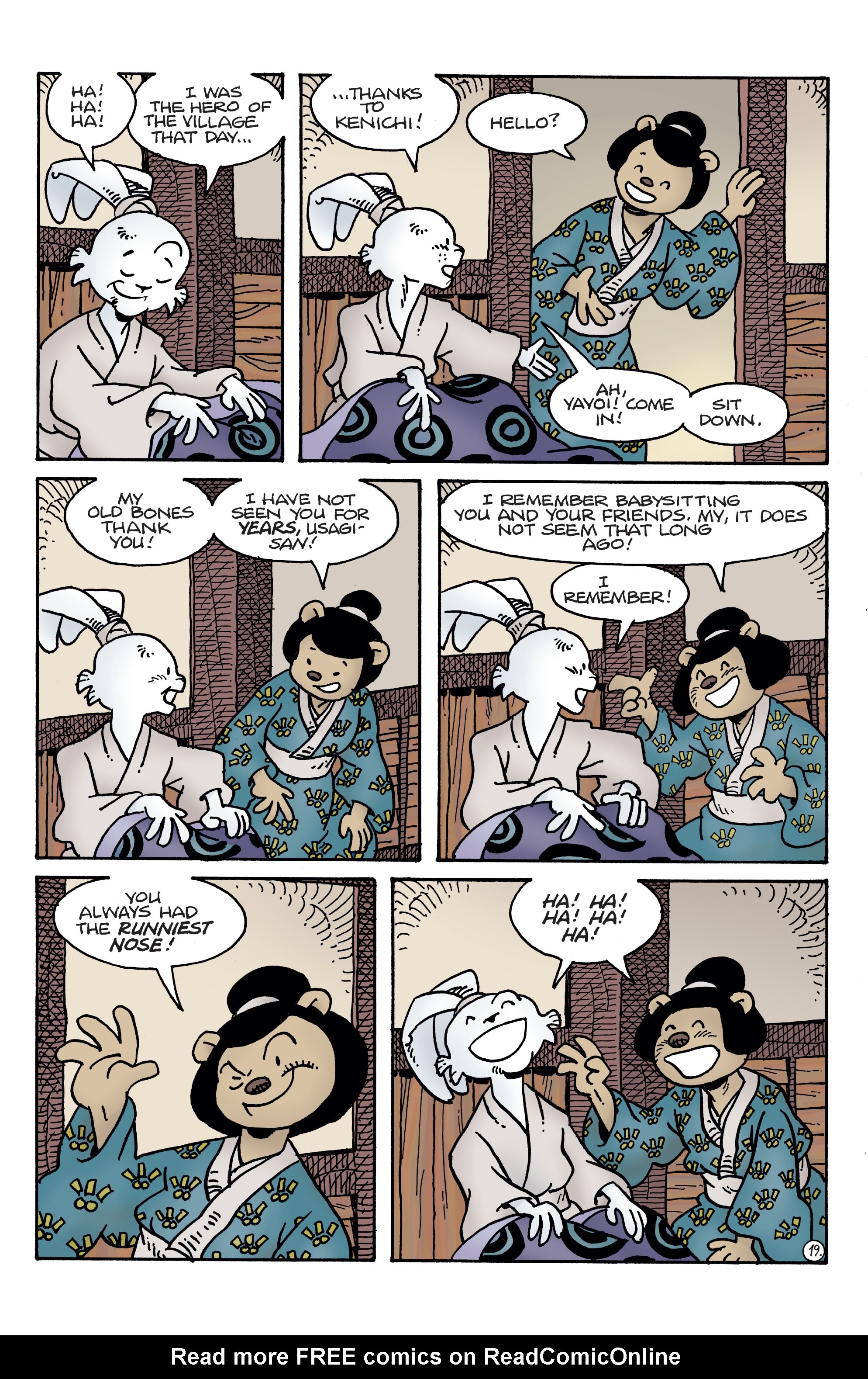 Read online Usagi Yojimbo (2019) comic -  Issue #11 - 21