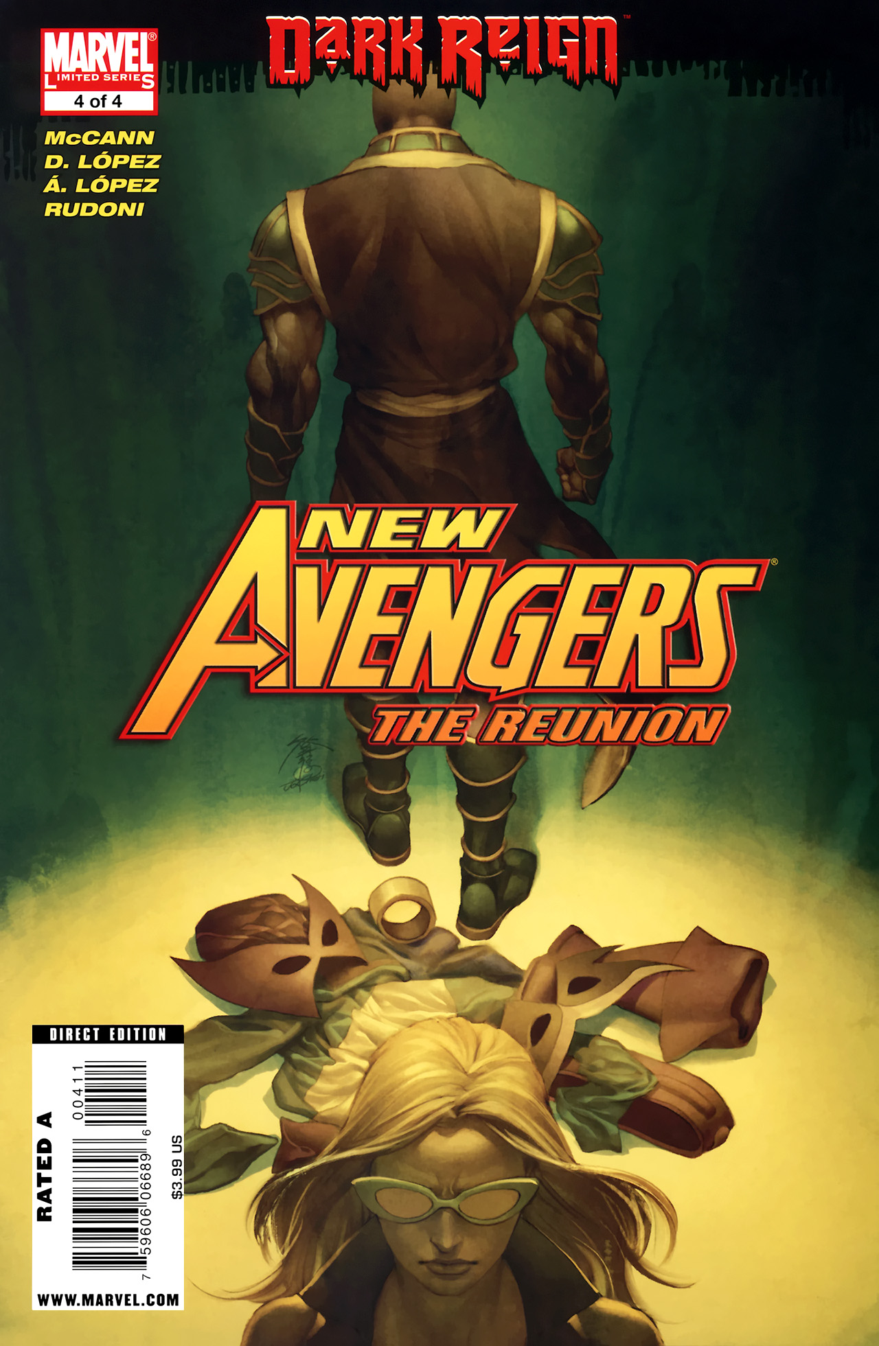 Read online New Avengers: The Reunion comic -  Issue #4 - 1