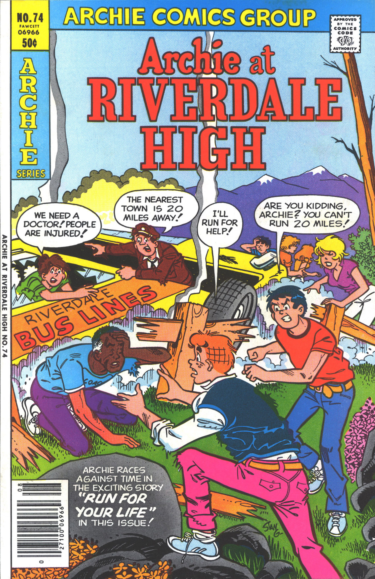 Read online Archie at Riverdale High (1972) comic -  Issue #74 - 1