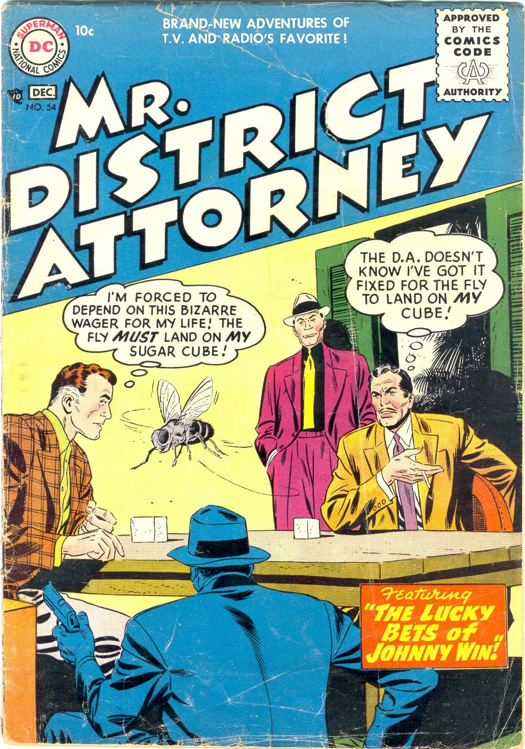 Read online Mr. District Attorney comic -  Issue #54 - 1