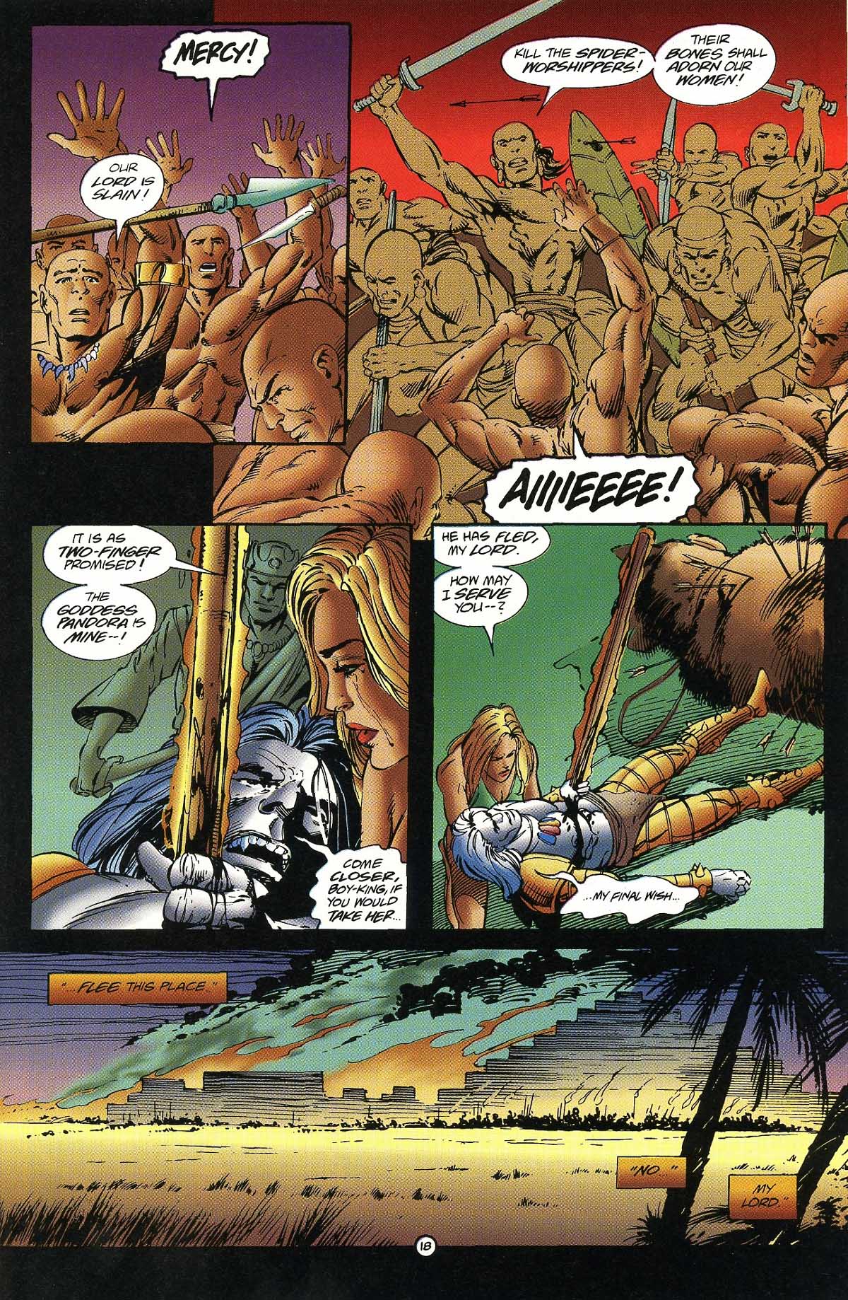 Read online Rune (1994) comic -  Issue #7 - 19