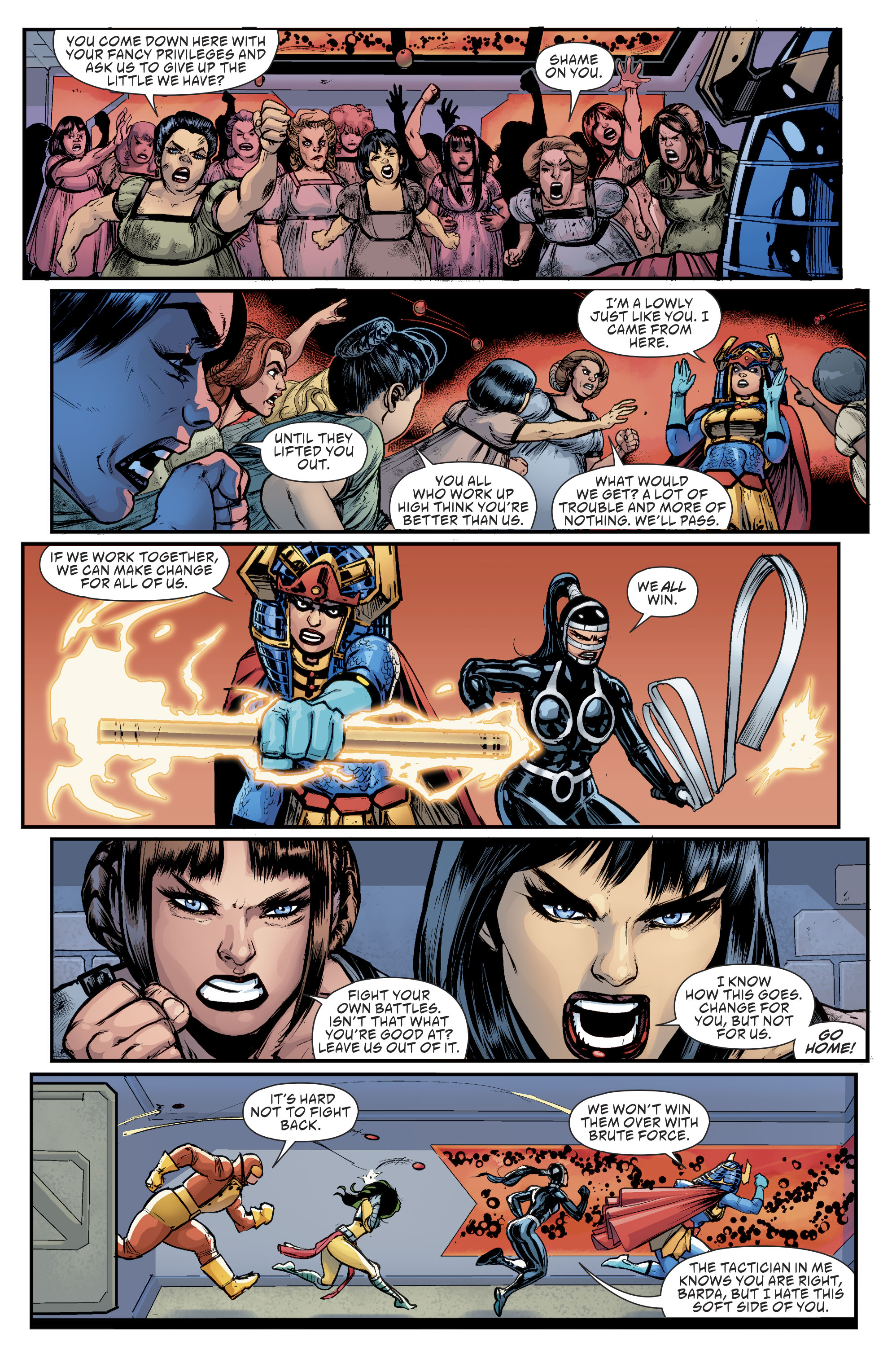 Read online Female Furies comic -  Issue #6 - 5