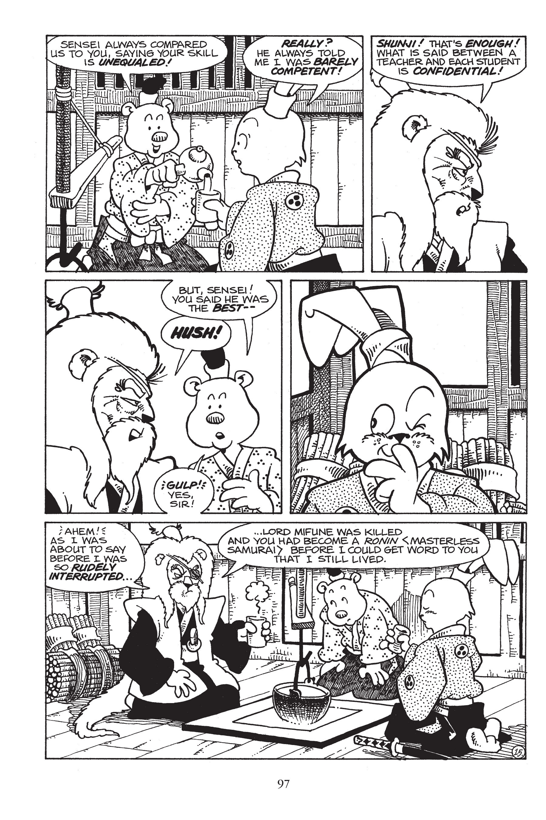 Read online Usagi Yojimbo (1987) comic -  Issue # _TPB 6 - 96