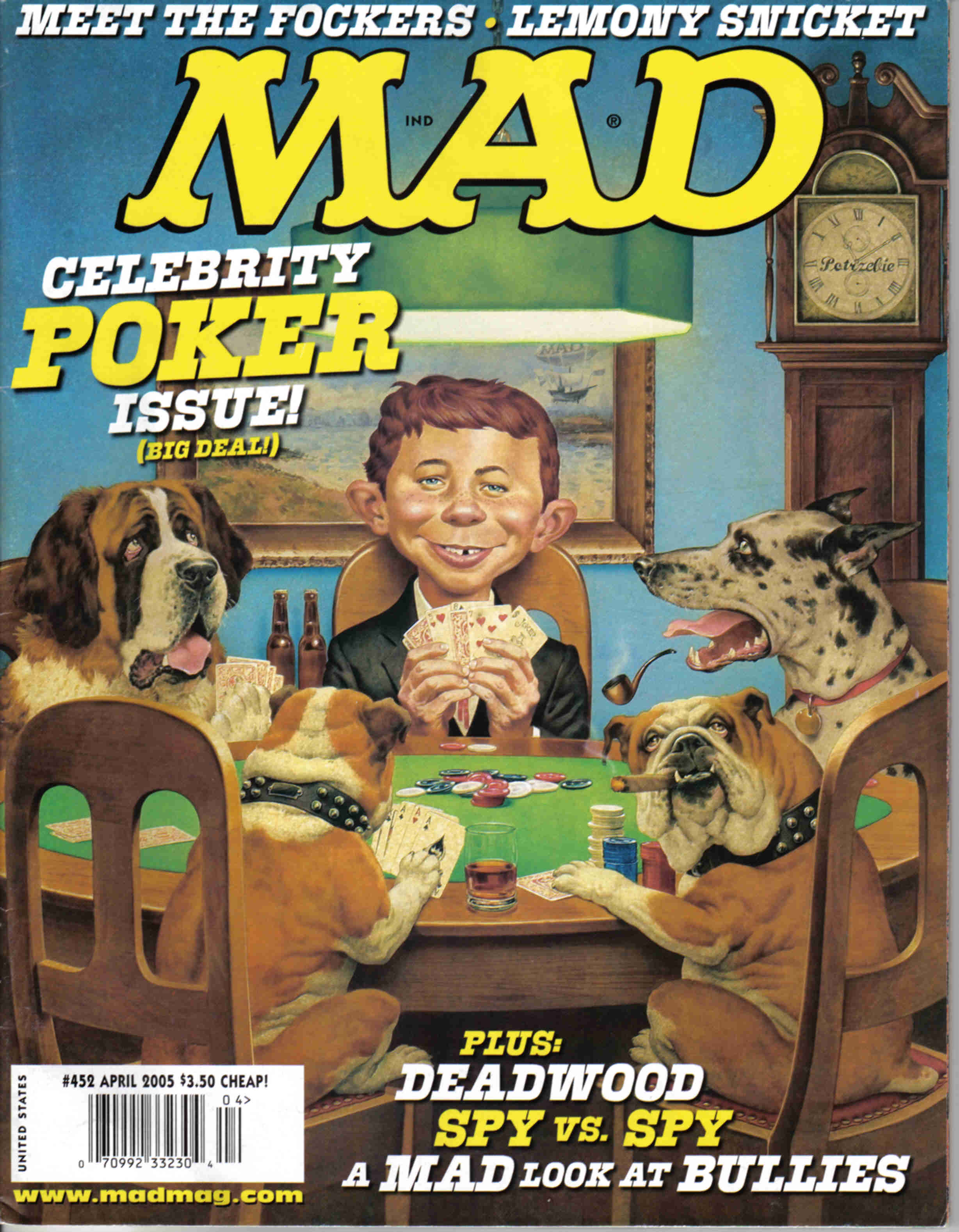 Read online MAD comic -  Issue #452 - 1