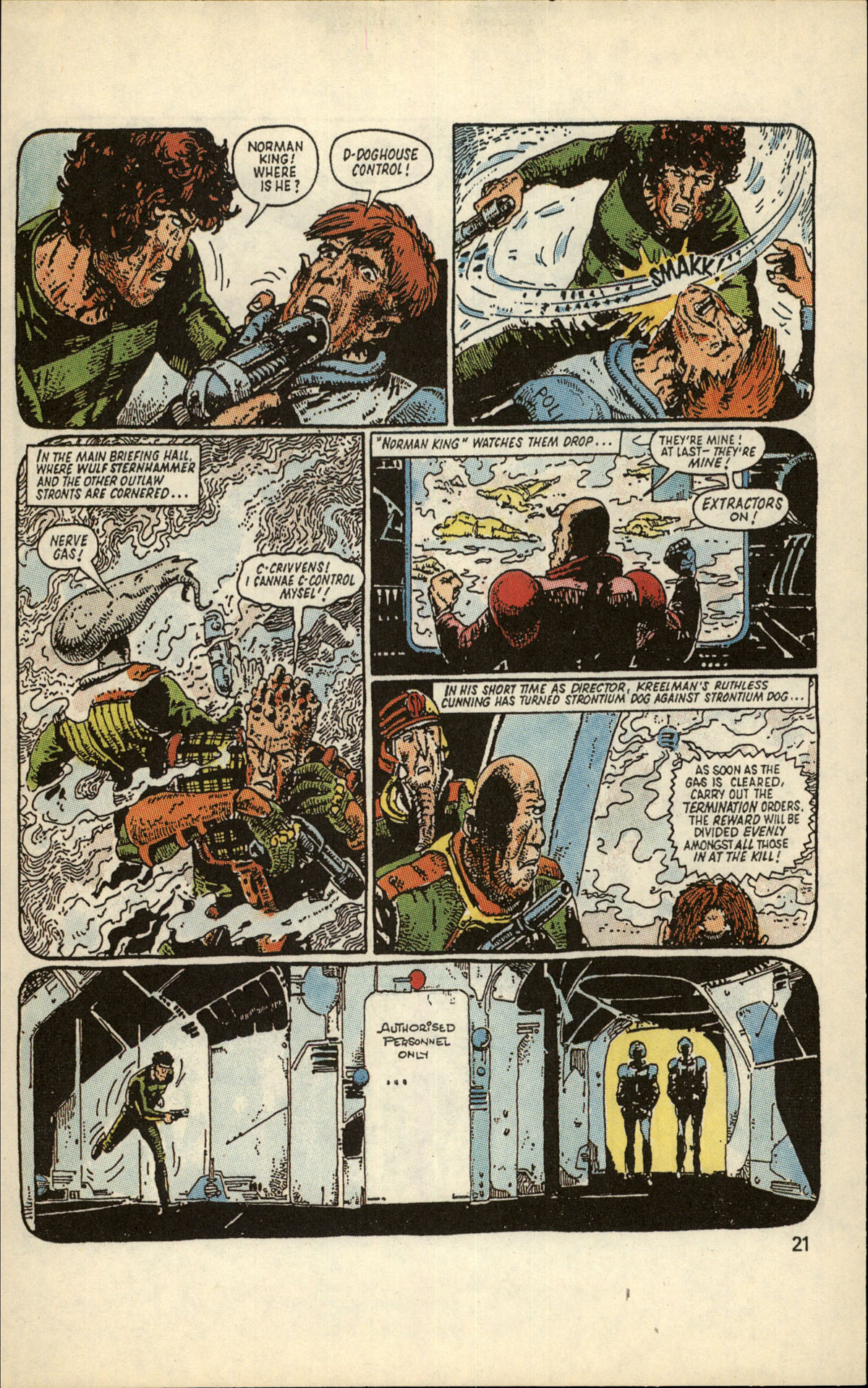 Read online Strontium Dog comic -  Issue #4 - 23