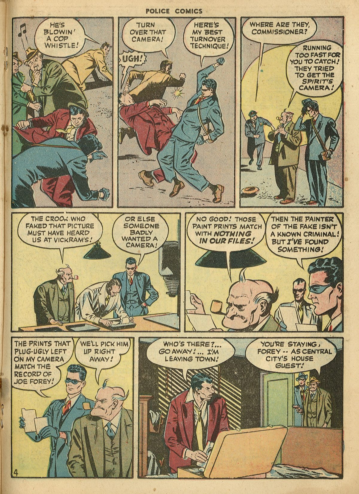 Read online Police Comics comic -  Issue #77 - 29