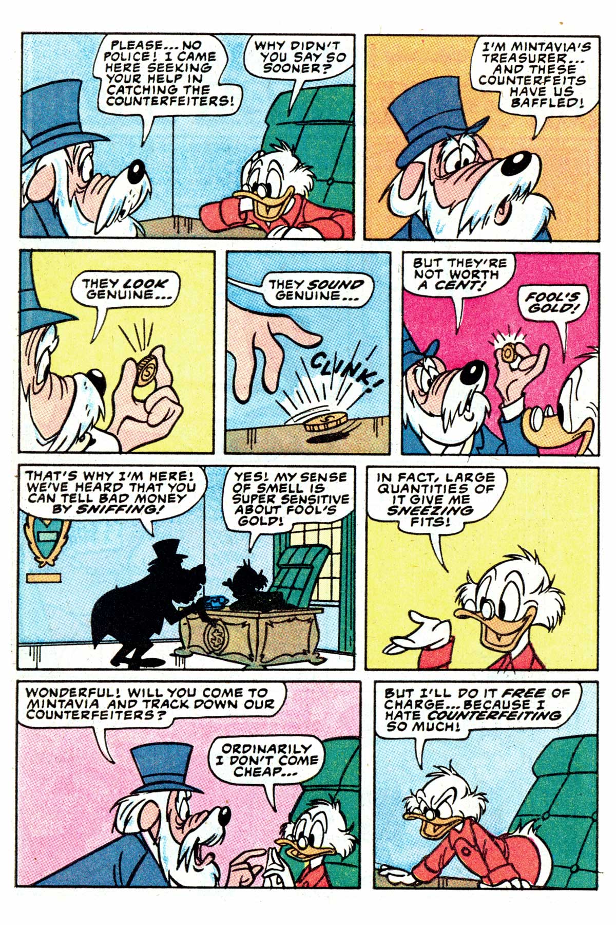 Read online Uncle Scrooge (1953) comic -  Issue #202 - 28