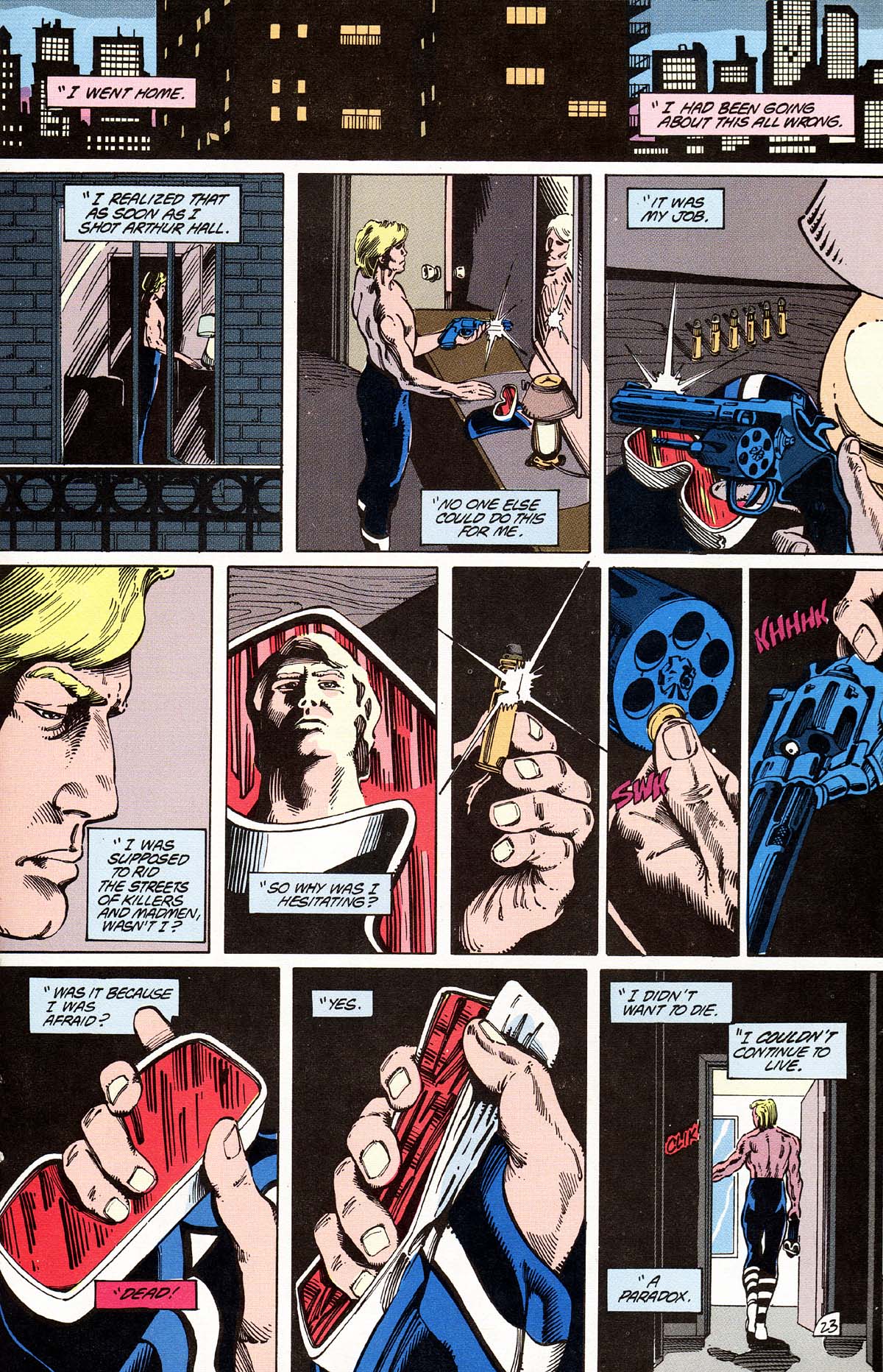 Read online Vigilante (1983) comic -  Issue #50 - 25