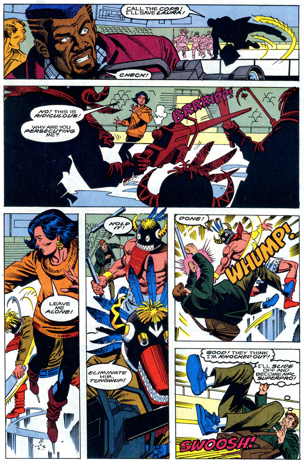 Read online NFL SuperPro comic -  Issue #6 - 4