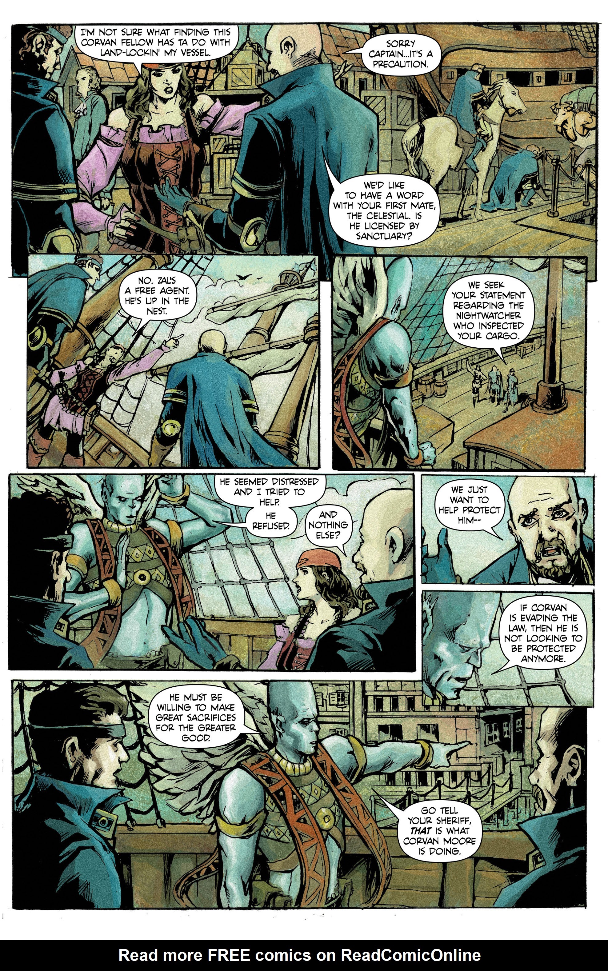 Read online Raven Nevermore comic -  Issue #3 - 12