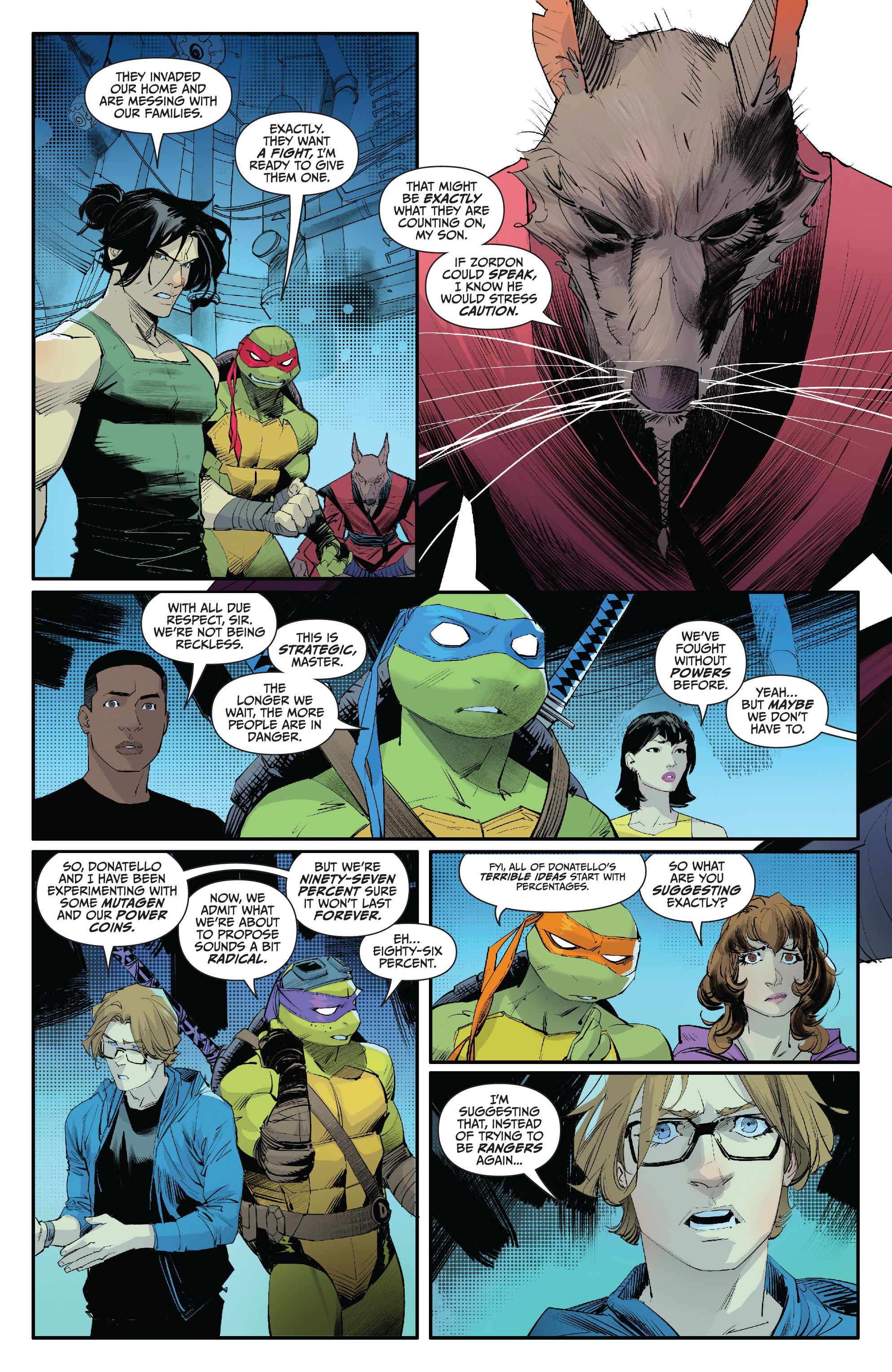 Read online Mighty Morphin Power Rangers/ Teenage Mutant Ninja Turtles II comic -  Issue #3 - 14