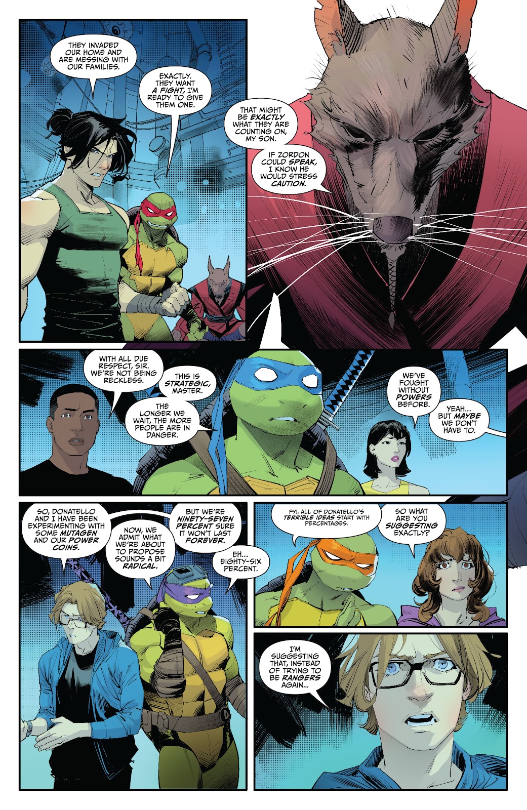 Mighty Morphin Power Rangers/ Teenage Mutant Ninja Turtles II issue 3 - Page 14