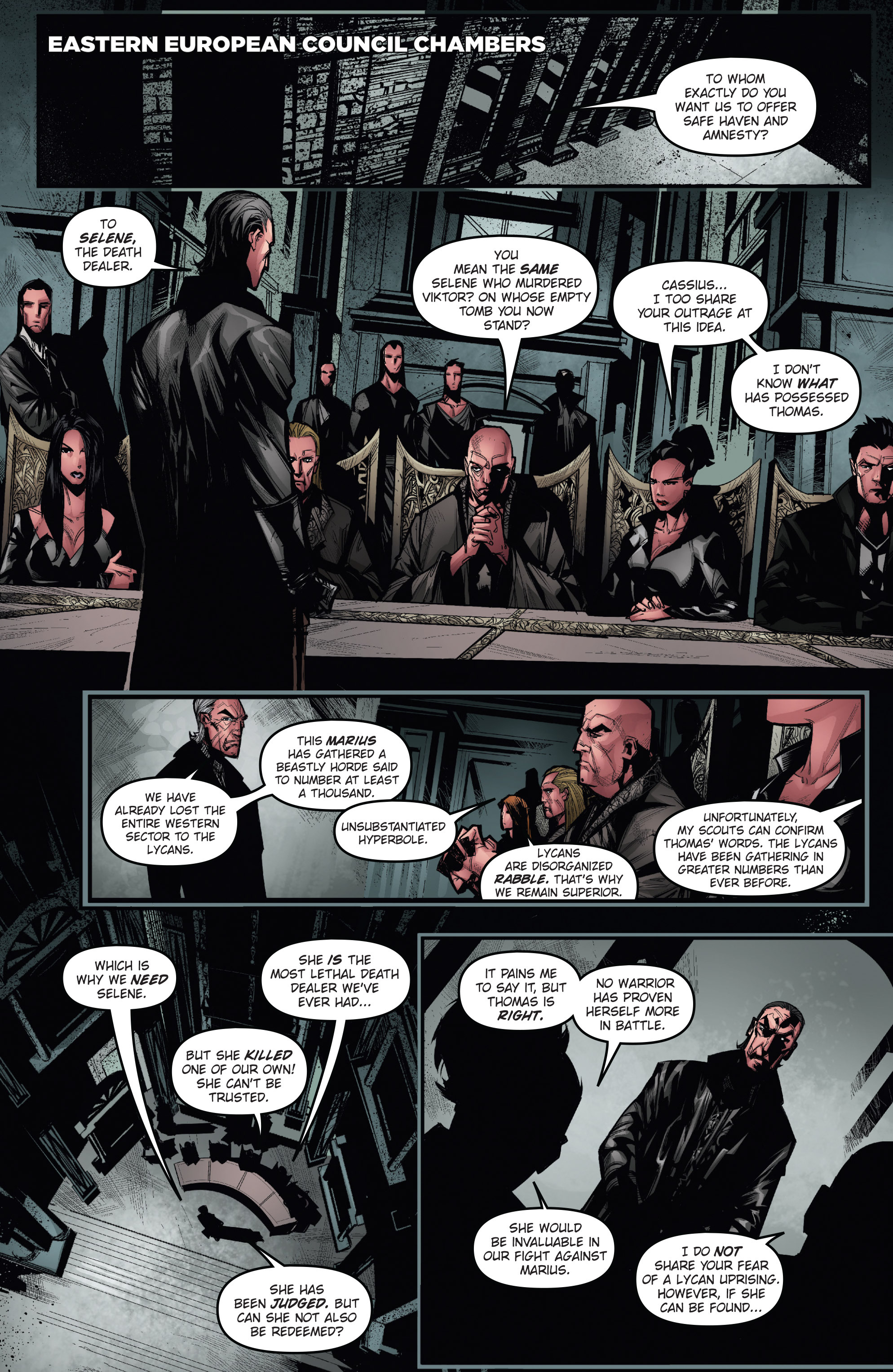 Read online Underworld: Blood Wars comic -  Issue # Full - 14