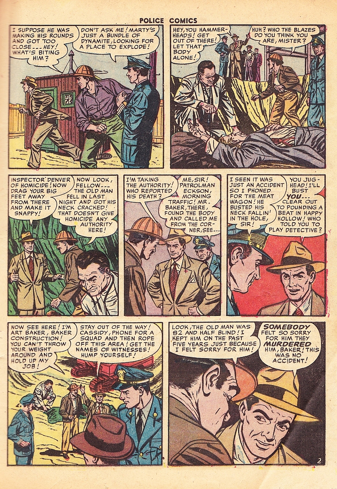 Read online Police Comics comic -  Issue #110 - 15